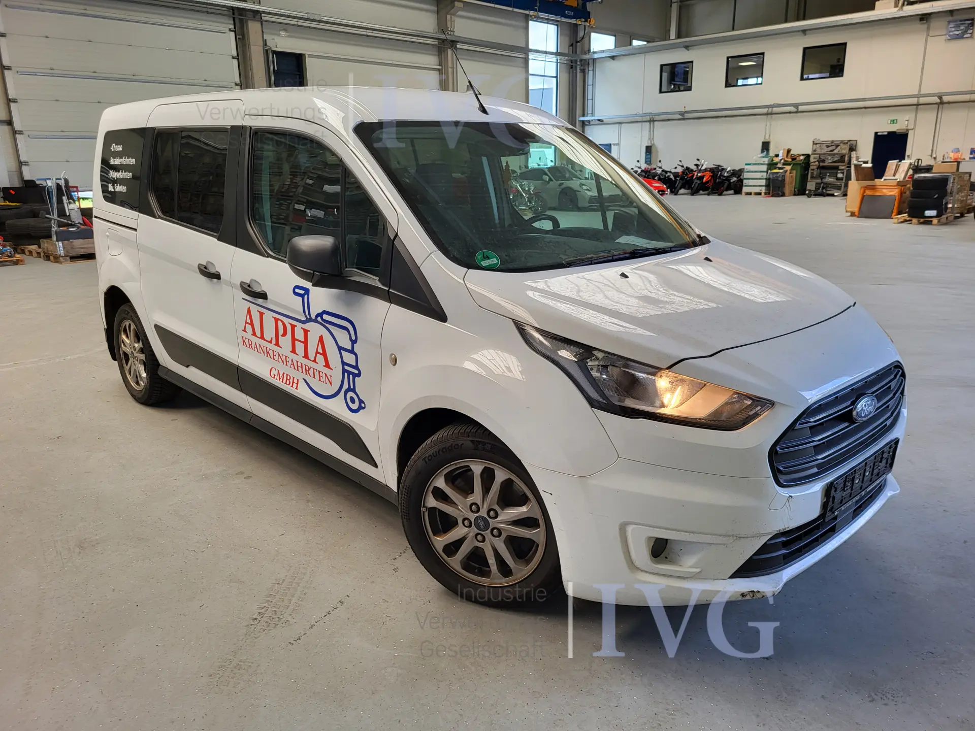 Voertuig voor personenvervoer met 8 zitplaatsen, rolstoeltoegankelijk FORD Transit – foto 3 – kavel bij IVG, Kirchlengern