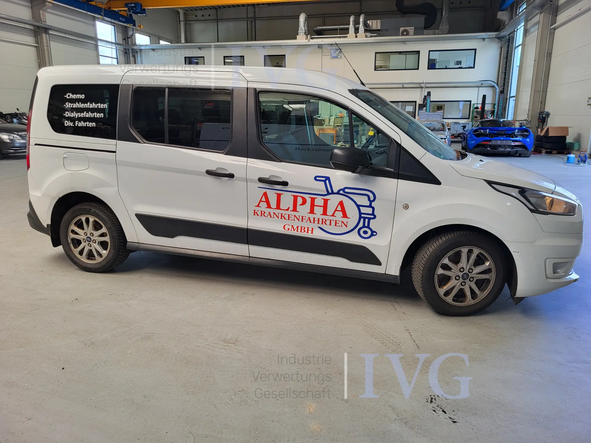 Voertuig voor personenvervoer met 8 zitplaatsen, rolstoeltoegankelijk FORD Transit – foto 4 – kavel bij IVG, Kirchlengern