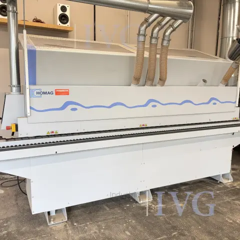 Kantenanleimmaschine BRANDT Optimat KDF 120 C mit Füge- und Formfräsaggregat