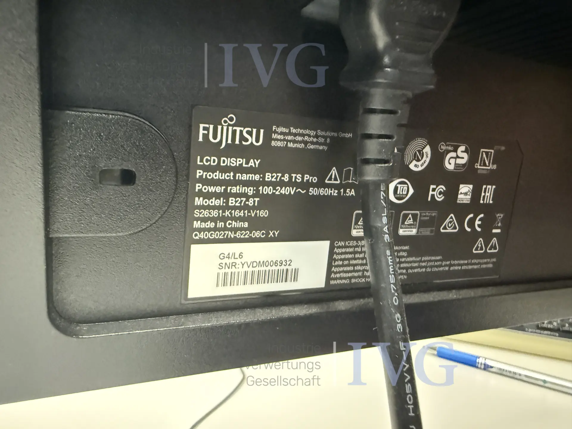 PC FUJITSU Esprimo P558/E85+ – foto 6 – kavel bij IVG, Preußisch Oldendorf