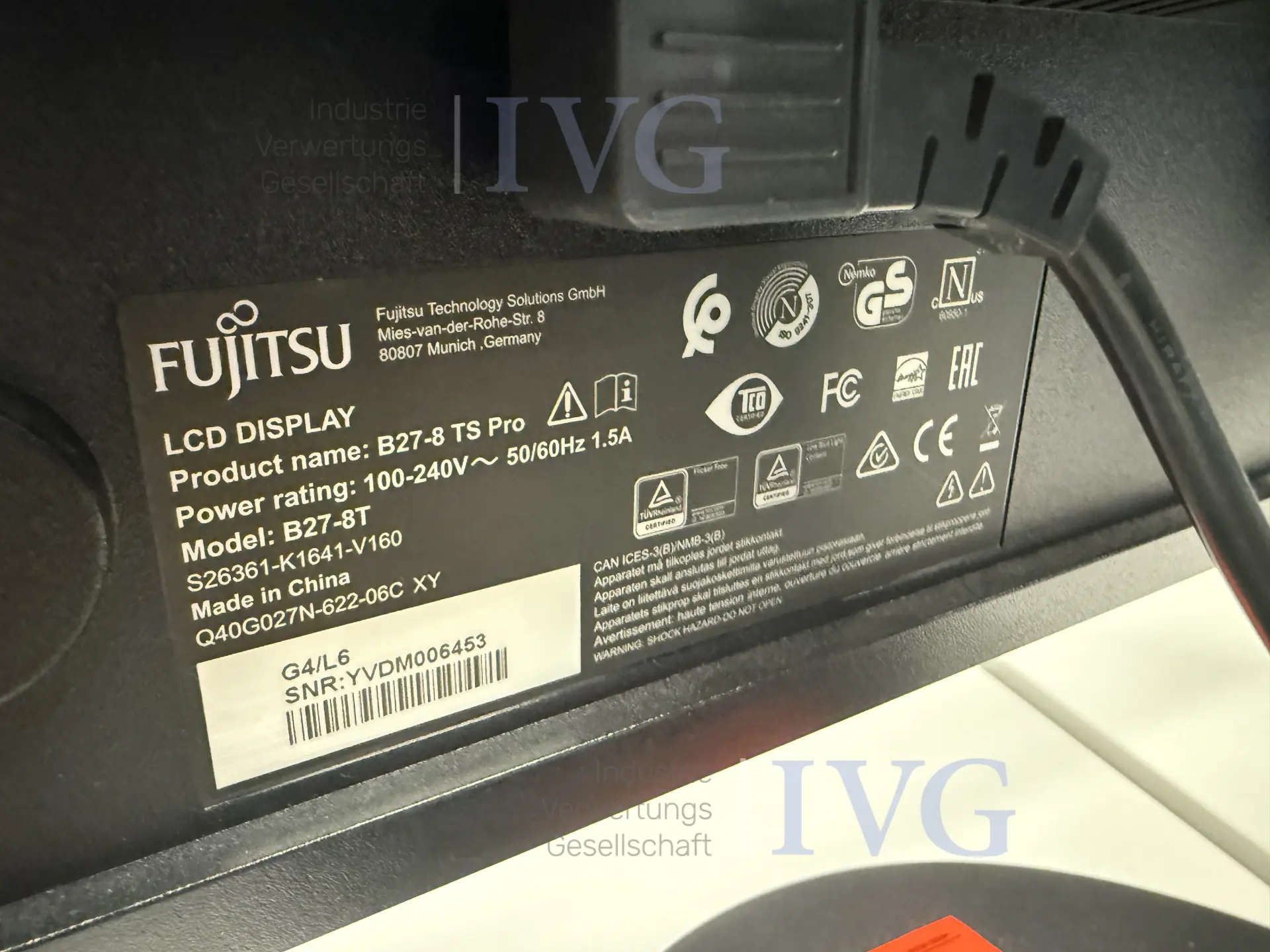 PC FUJITSU Esprimo P558/E85+ – foto 6 – kavel bij IVG, Preußisch Oldendorf