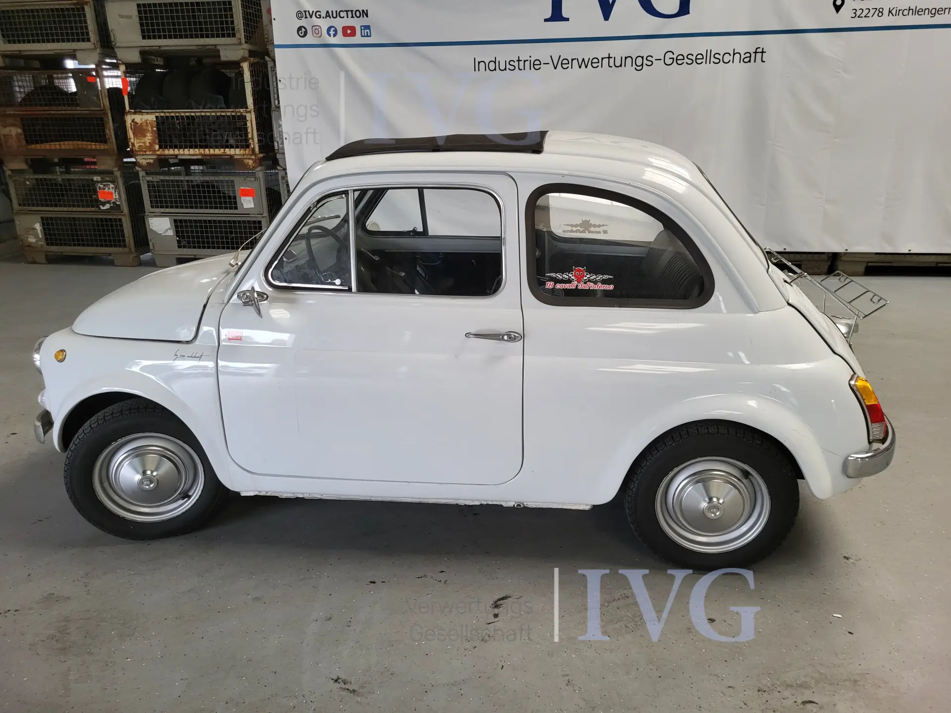 Oldtimer PKW FIAT 500 F – foto 8 – kavel bij IVG, Kirchlengern