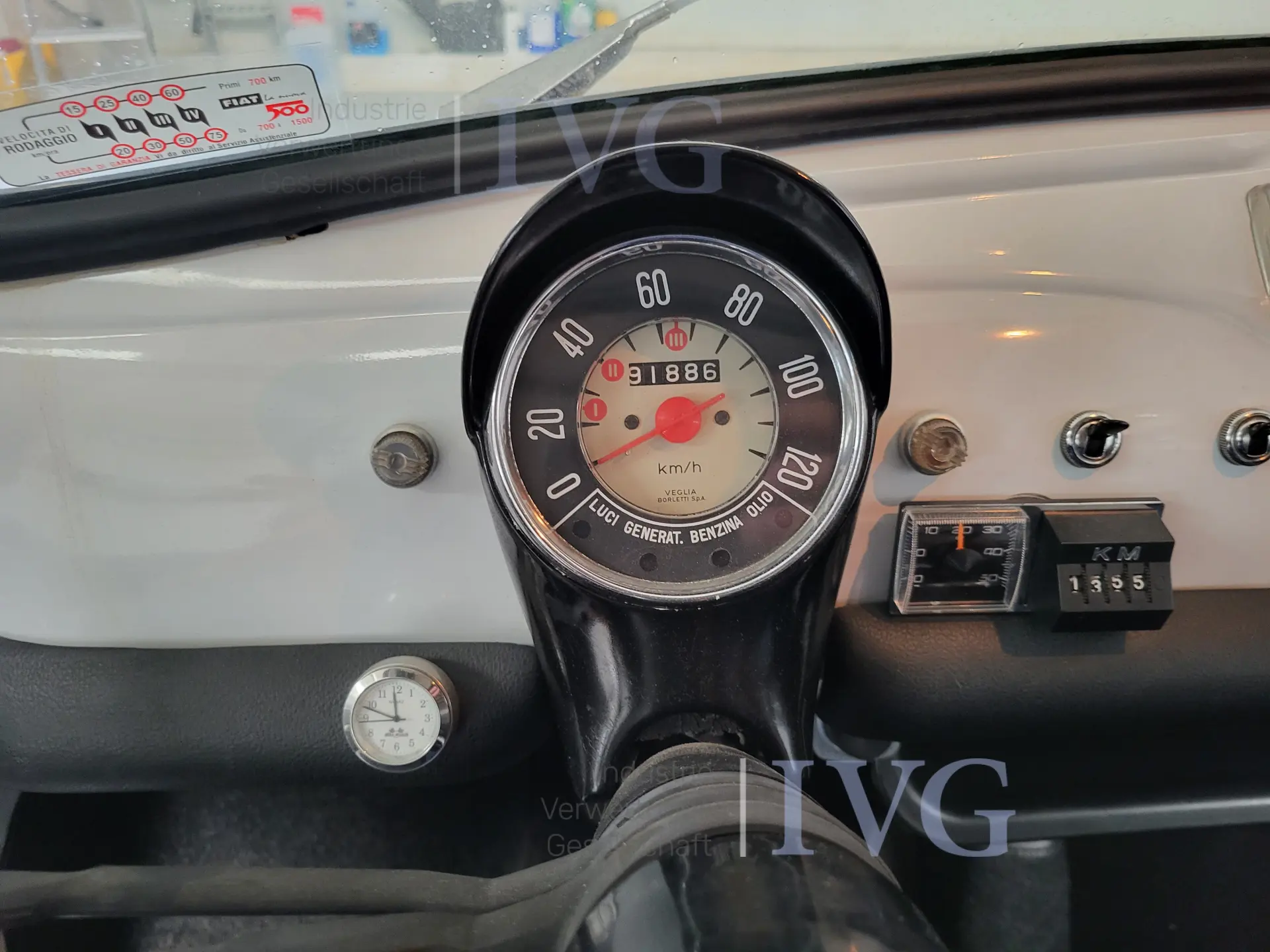 Oldtimer FIAT 500 F – foto 21 – kavel bij IVG, Kirchlengern