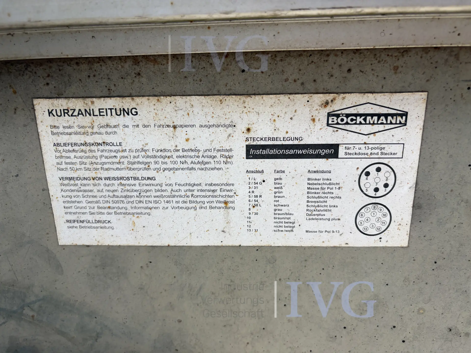 Anhänger BÖCKMANN DC offener Kasten – foto 21 – kavel bij IVG, Olfen