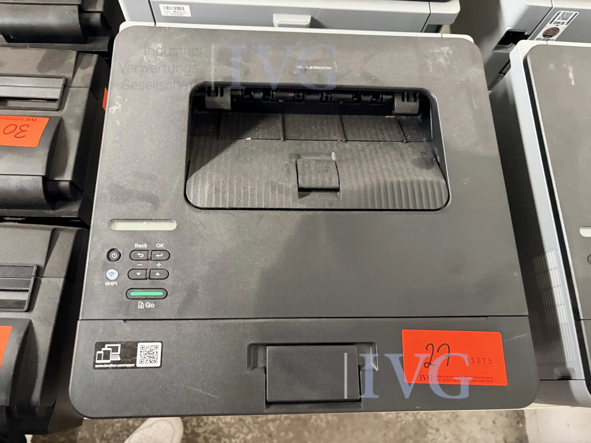 Multifunktionsgerät BROTHER HL-L2350DW – foto 3 – kavel bij IVG, Kirchlengern