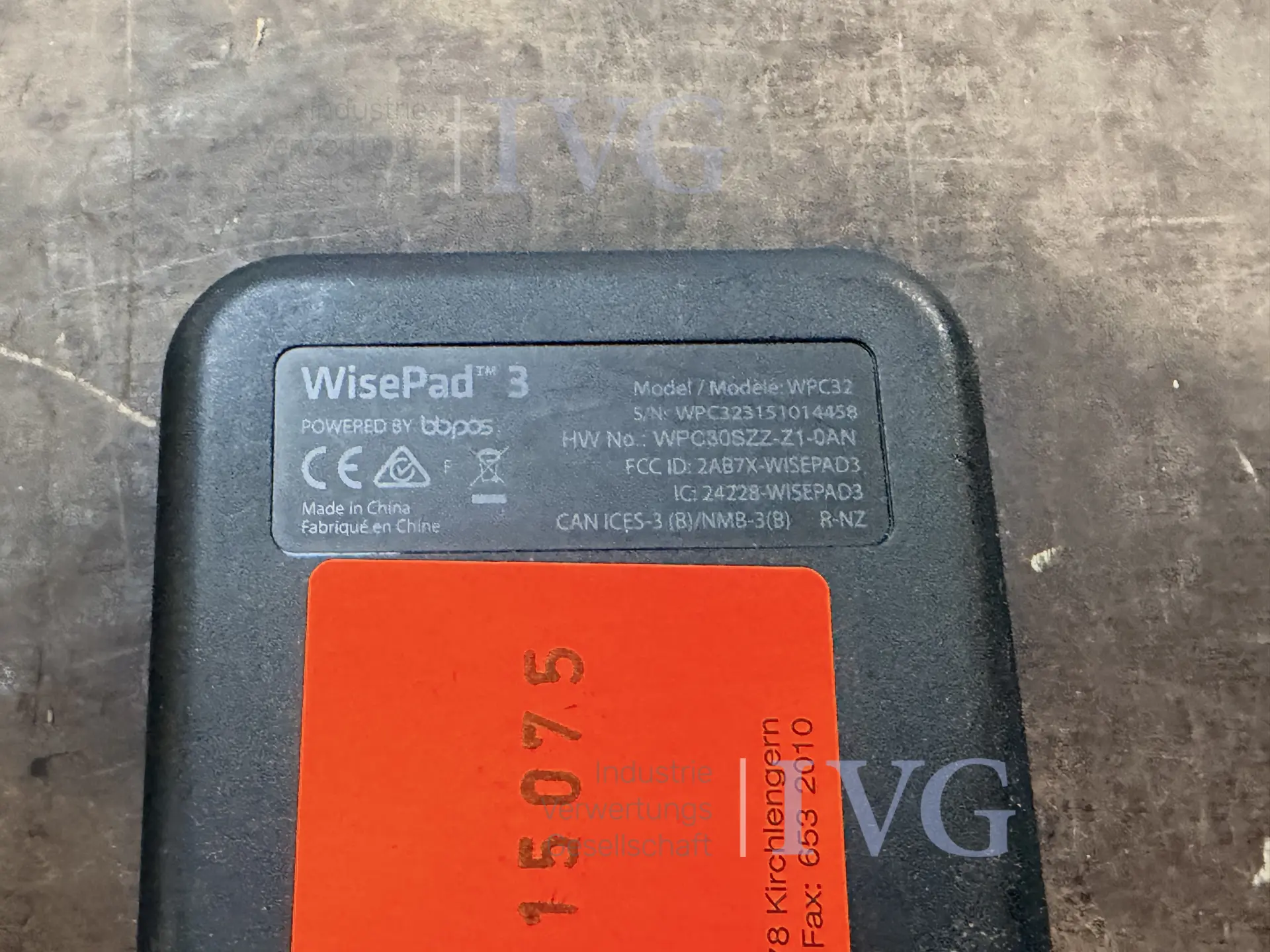 Kartenlesegerät BBPOS WisePad 3 – foto 3 – kavel bij IVG, Kirchlengern