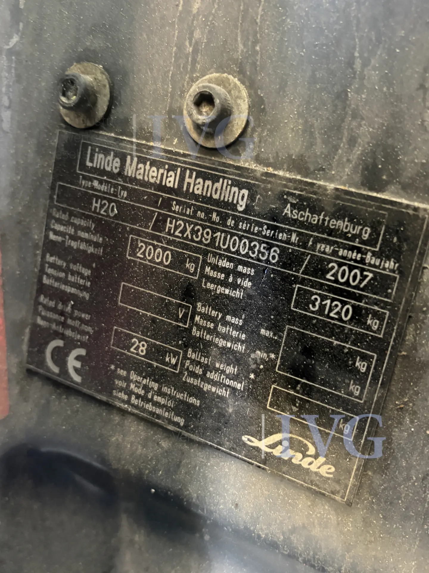 Treibgas-Gabelstapler LINDE H20 – foto 20 – kavel bij IVG, Solingen