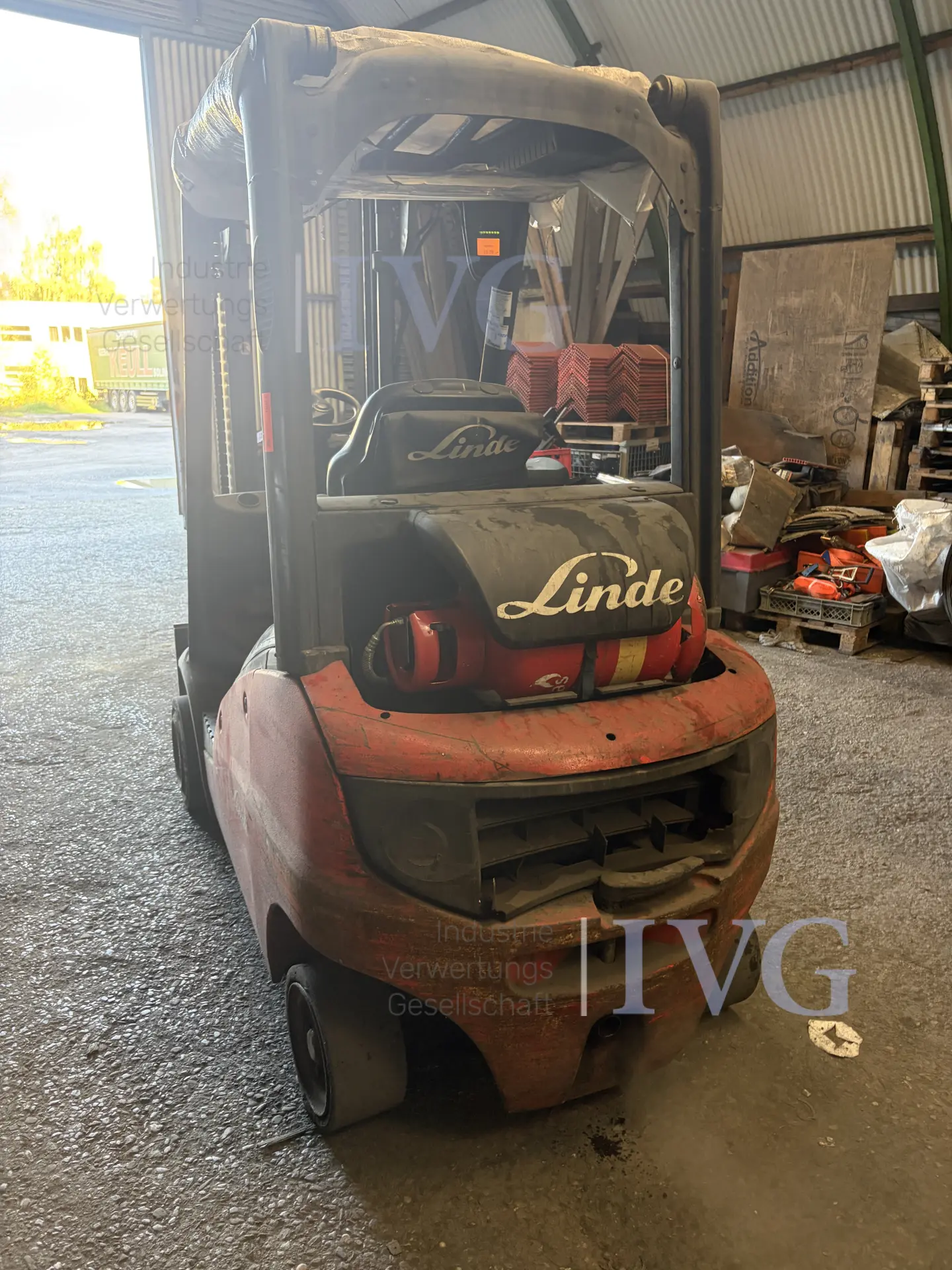 Treibgas-Gabelstapler LINDE H20 – foto 8 – kavel bij IVG, Solingen