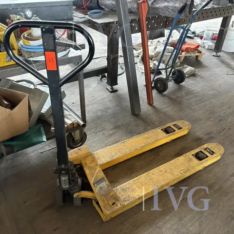 Gabelhubwagen (gelb)