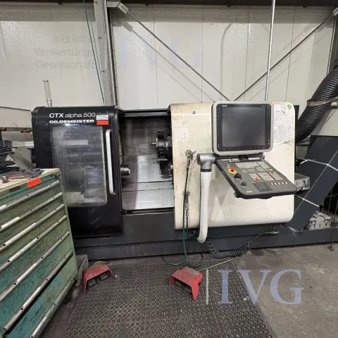 CNC lathe GILDEMEISTER CTX alpha 500
