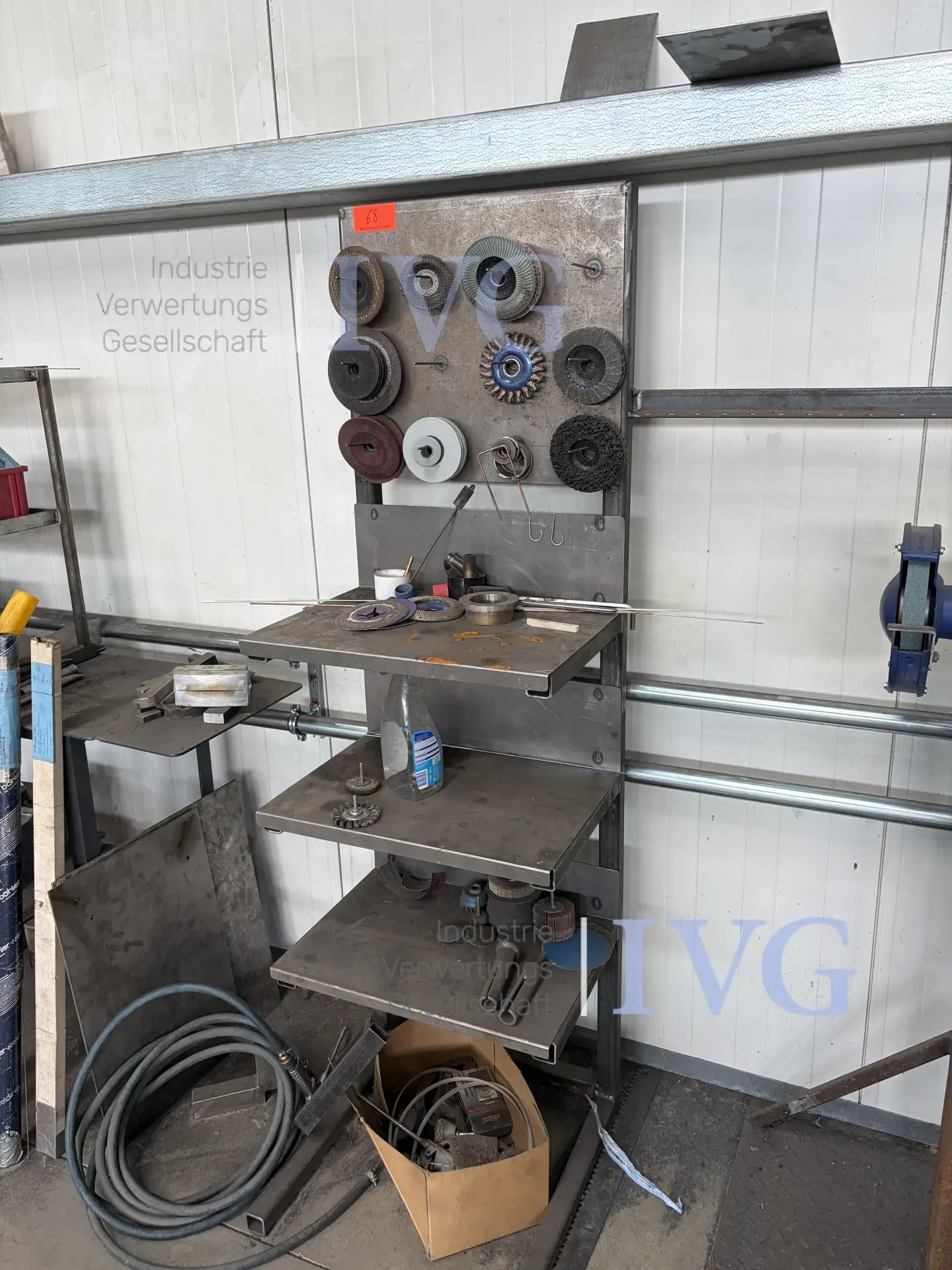Stalen kluisje (blauw) – foto 6 – kavel bij IVG, Olfen