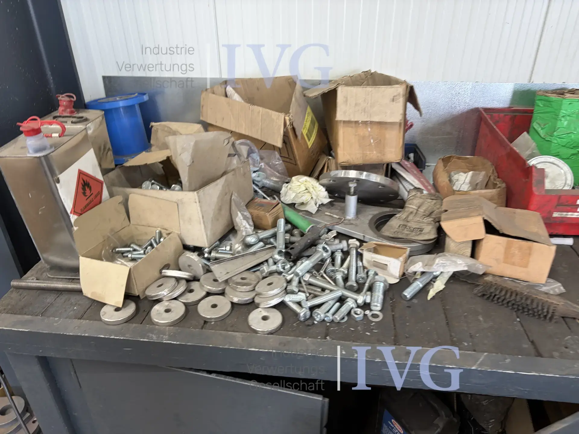 Stahl-Werkbank – foto 6 – kavel bij IVG, Olfen