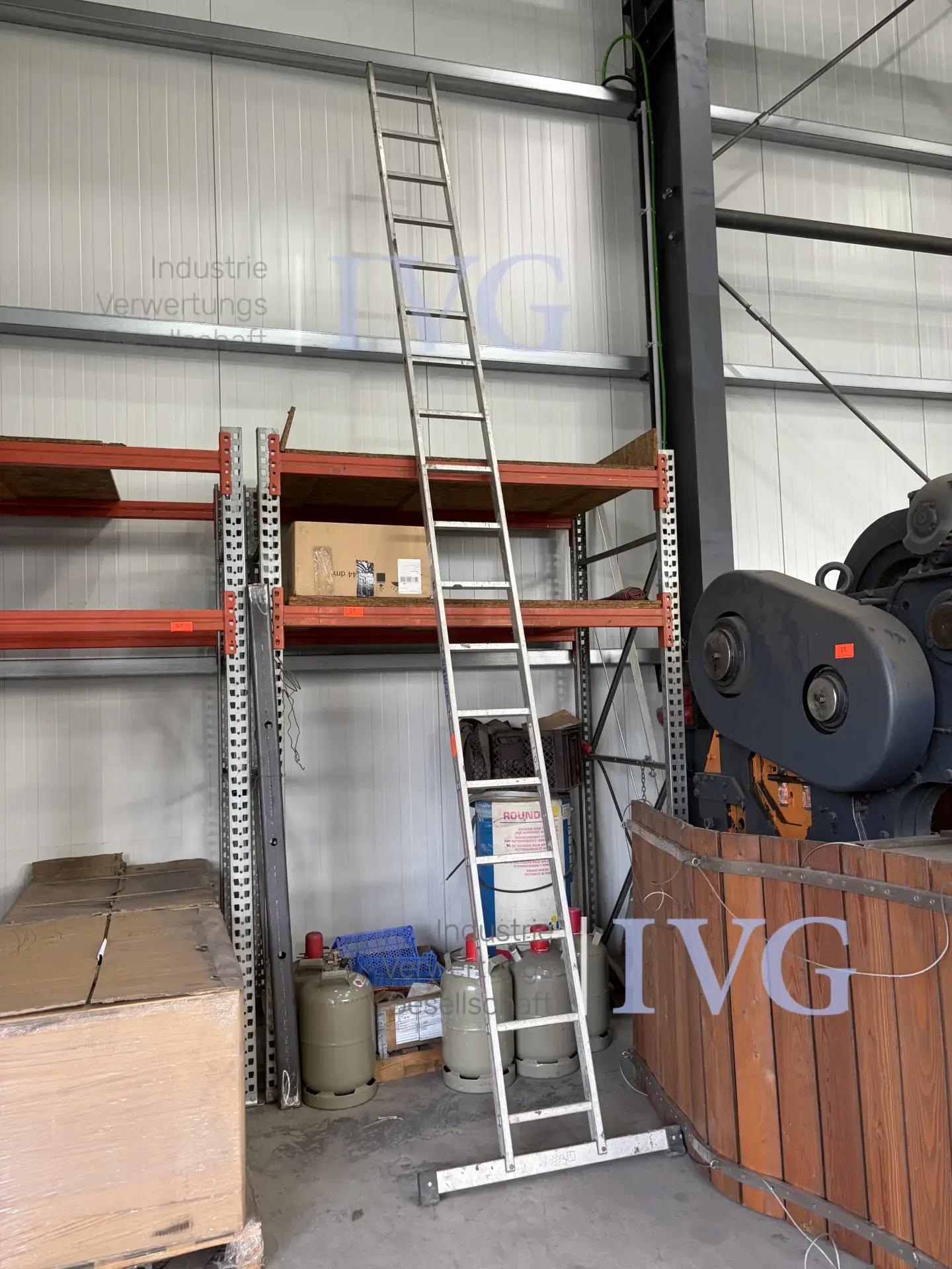 HYMER aluminium trapladder – foto 2 – kavel bij IVG, Olfen