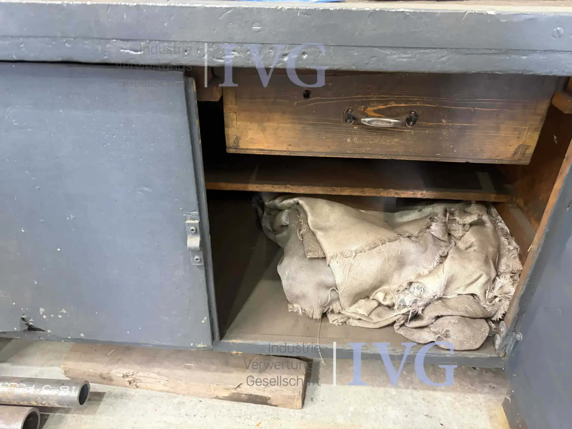 Stahl-Werkbank – foto 4 – kavel bij IVG, Olfen