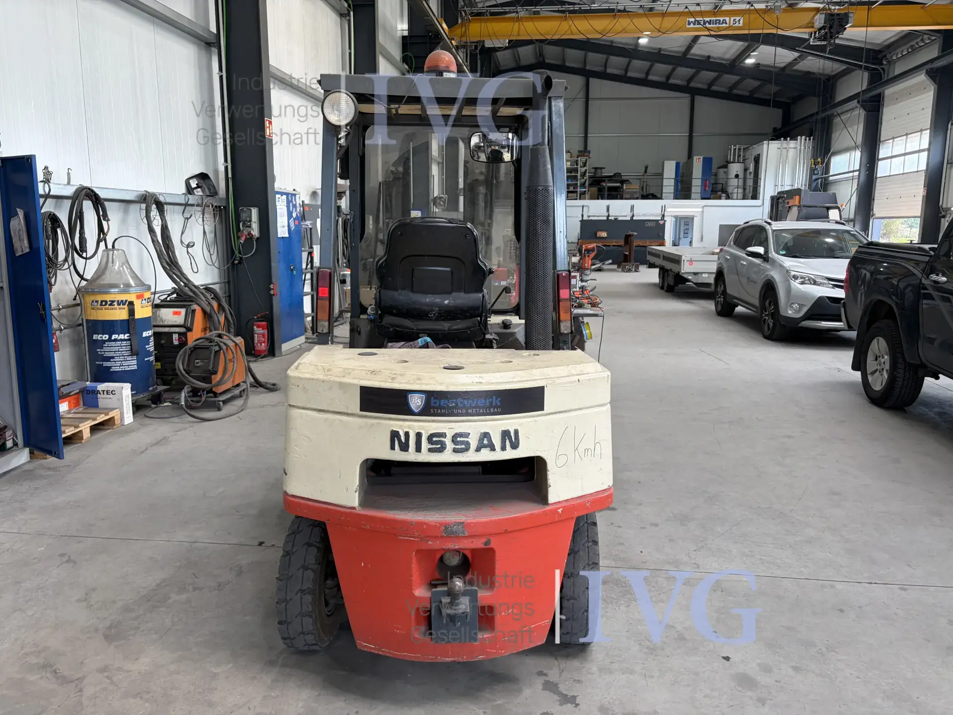 Diesel-Gabelstapler NISSAN JX.25/30DE – foto 2 – kavel bij IVG, Olfen