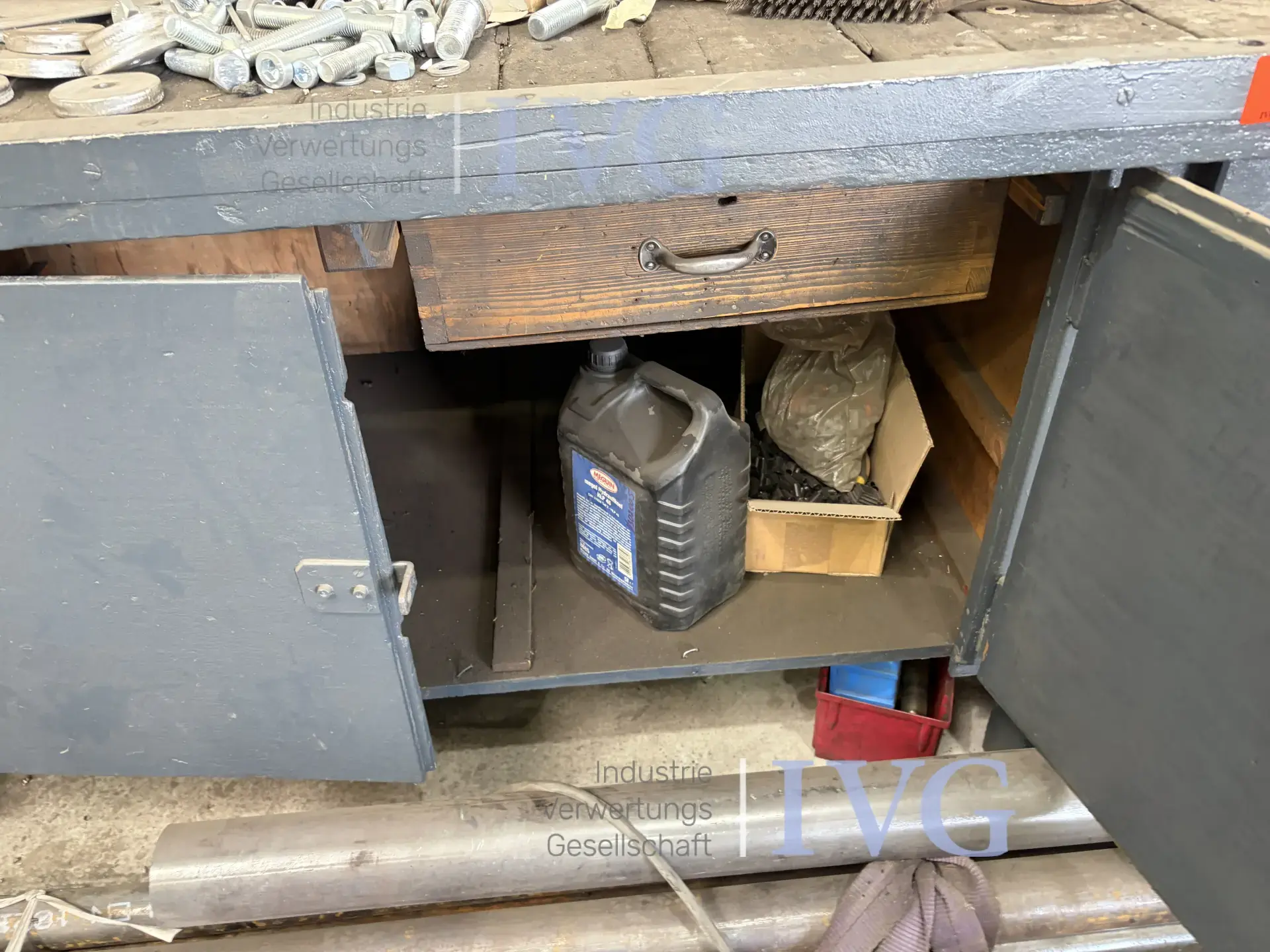 Stahl-Werkbank – foto 2 – kavel bij IVG, Olfen