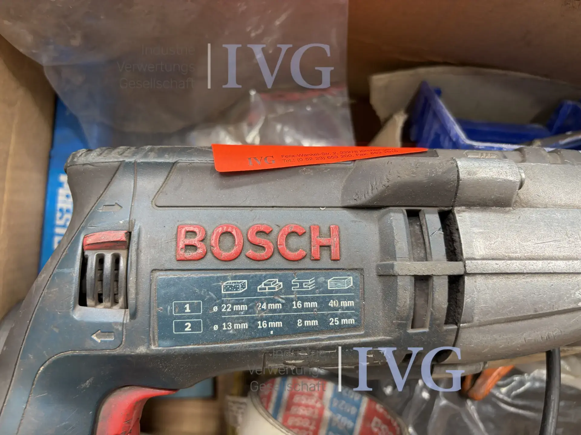 Schlagbohrmaschine BOSCH – foto 3 – kavel bij IVG, Olfen