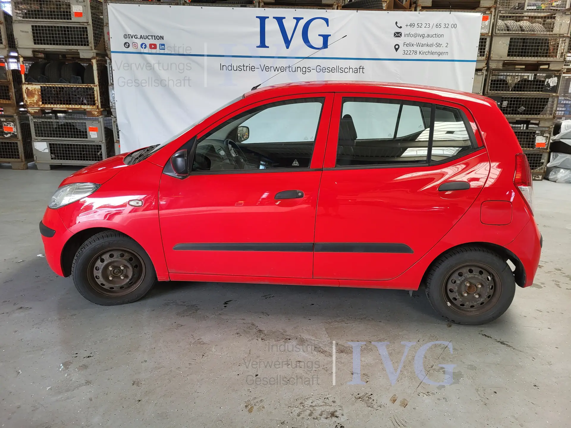 Mehrzweckfahrzeug HYUNDAI I10 – foto 8 – kavel bij IVG, Kirchlengern