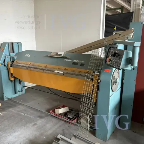 Hydraulische Schwenkbiegemaschine ZTS XONM 2000/28
