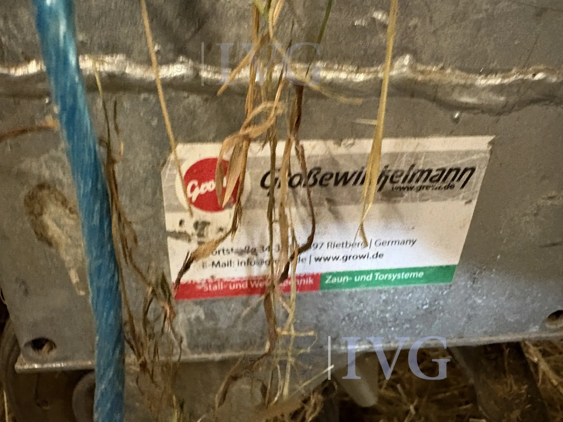 Transportwagen/balenwagen GROSSEWINKELMANN – foto 4 – kavel bij IVG, Glandorf