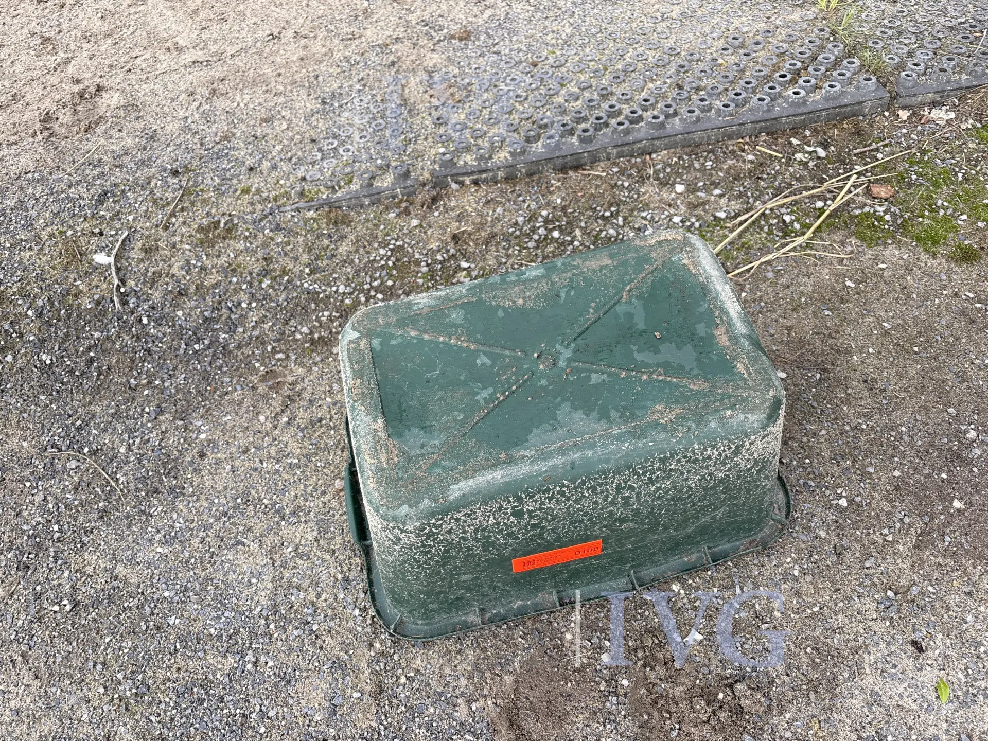 Waterbak (groen) – foto 2 – kavel bij IVG, Glandorf