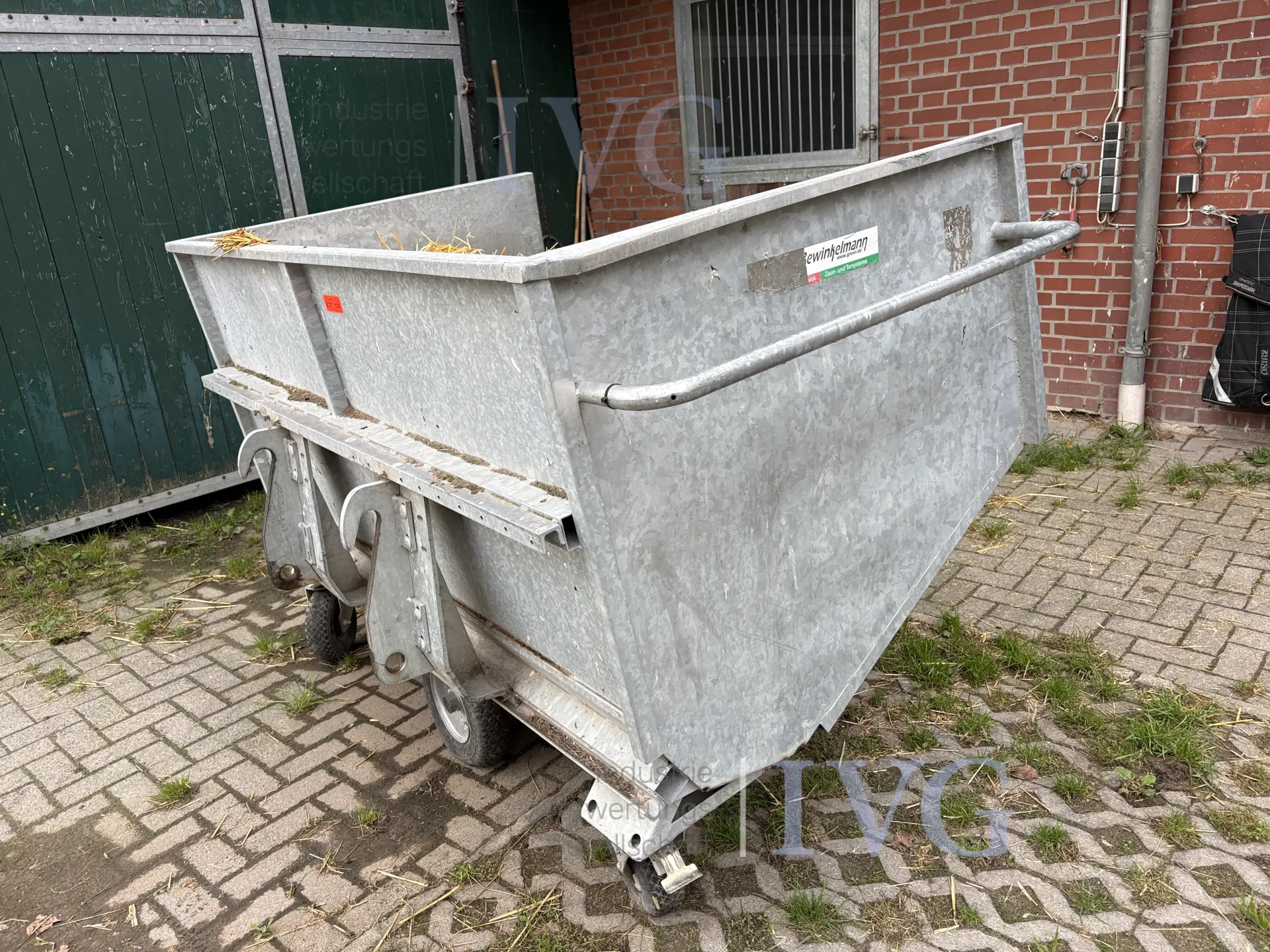 Transportwagen/grootcapaciteitskar GROSSEWINKELMANN – foto 6 – kavel bij IVG, Glandorf