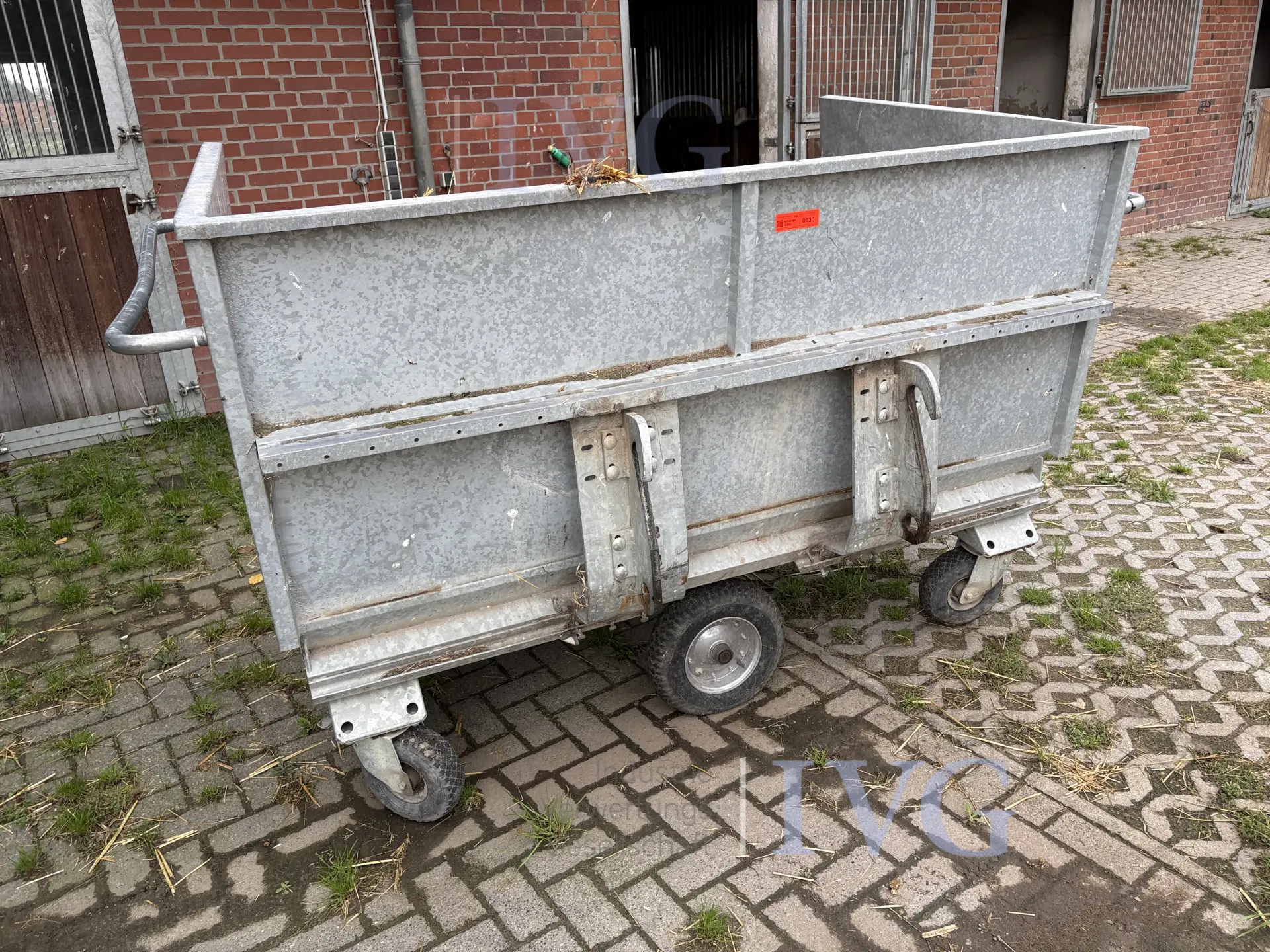 Transportwagen/grootcapaciteitskar GROSSEWINKELMANN – foto 9 – kavel bij IVG, Glandorf