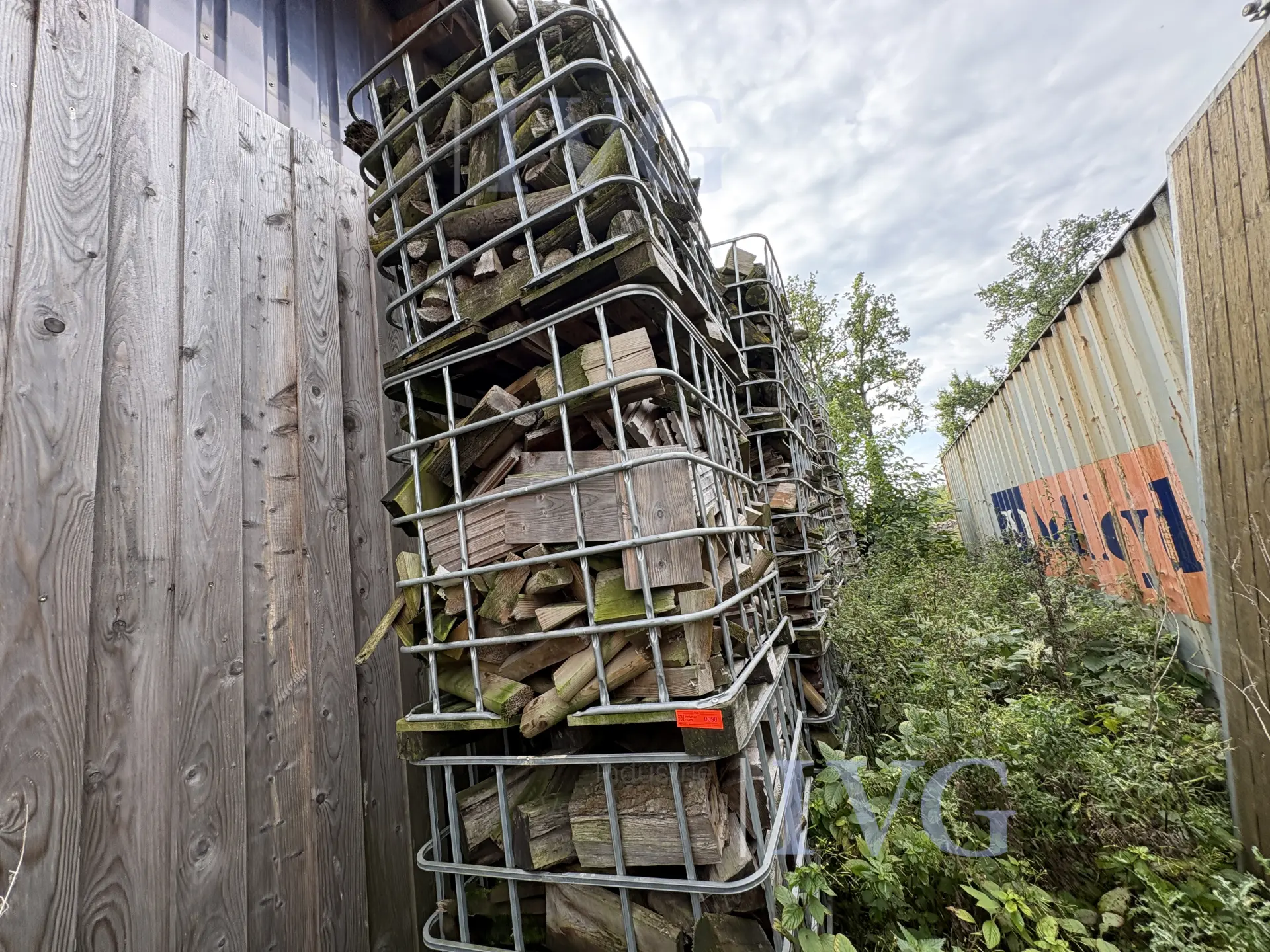 Gitterboxen Brennholz – foto 2 – kavel bij IVG, Glandorf