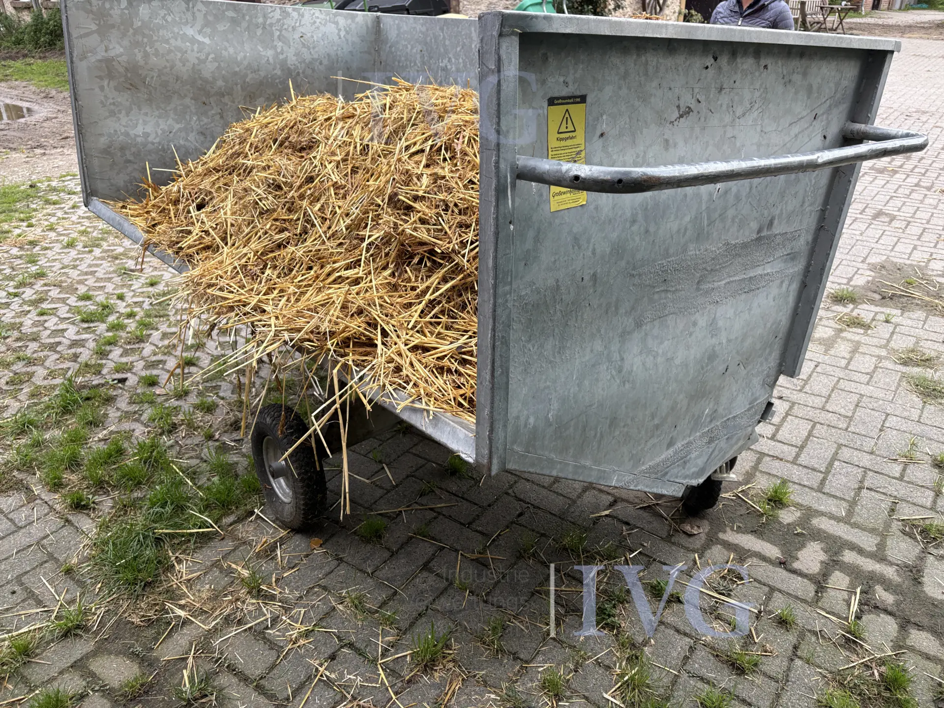 Transportwagen/grootcapaciteitskar GROSSEWINKELMANN – foto 2 – kavel bij IVG, Glandorf