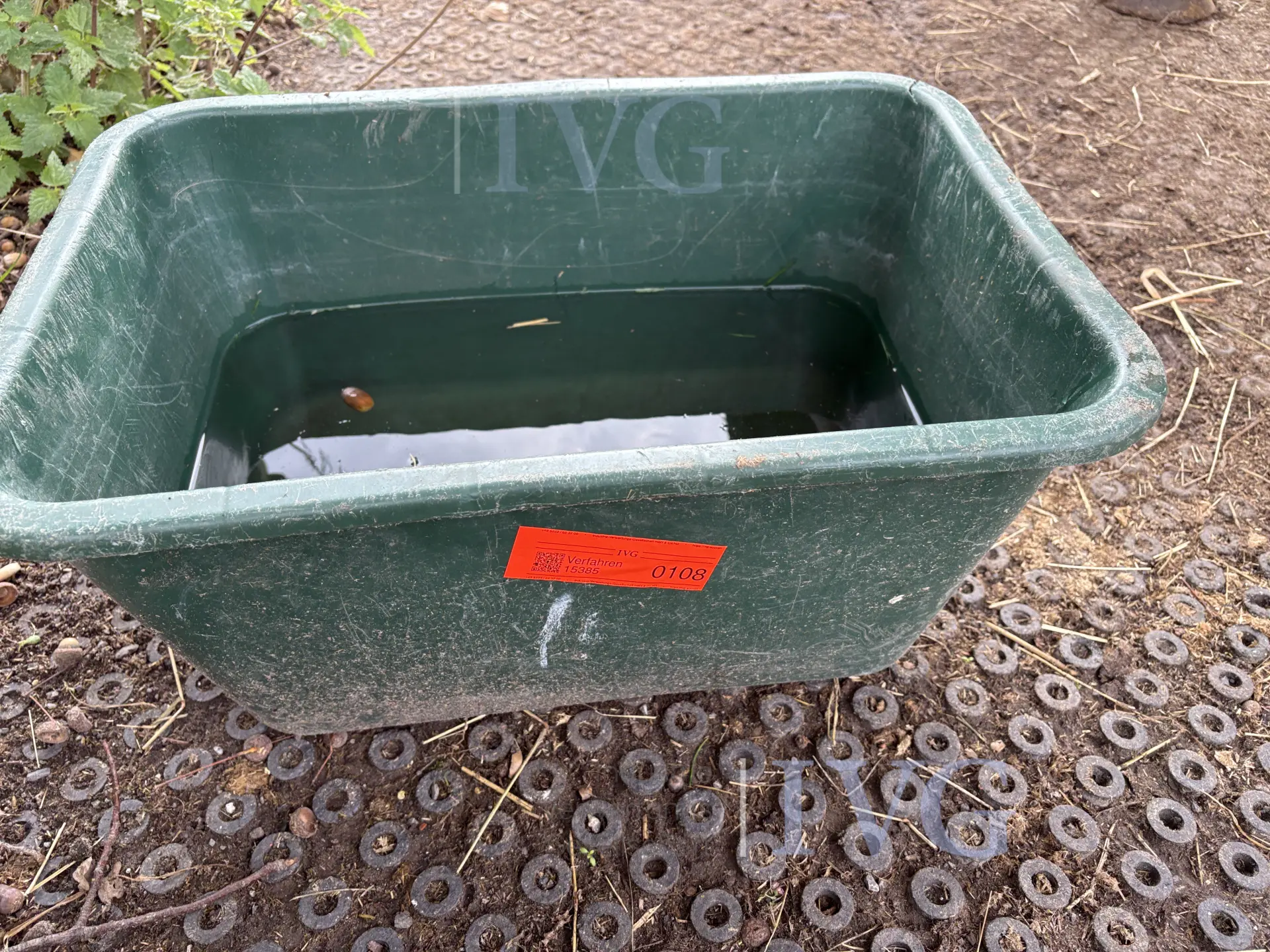 Waterbak (groen) – foto 3 – kavel bij IVG, Glandorf
