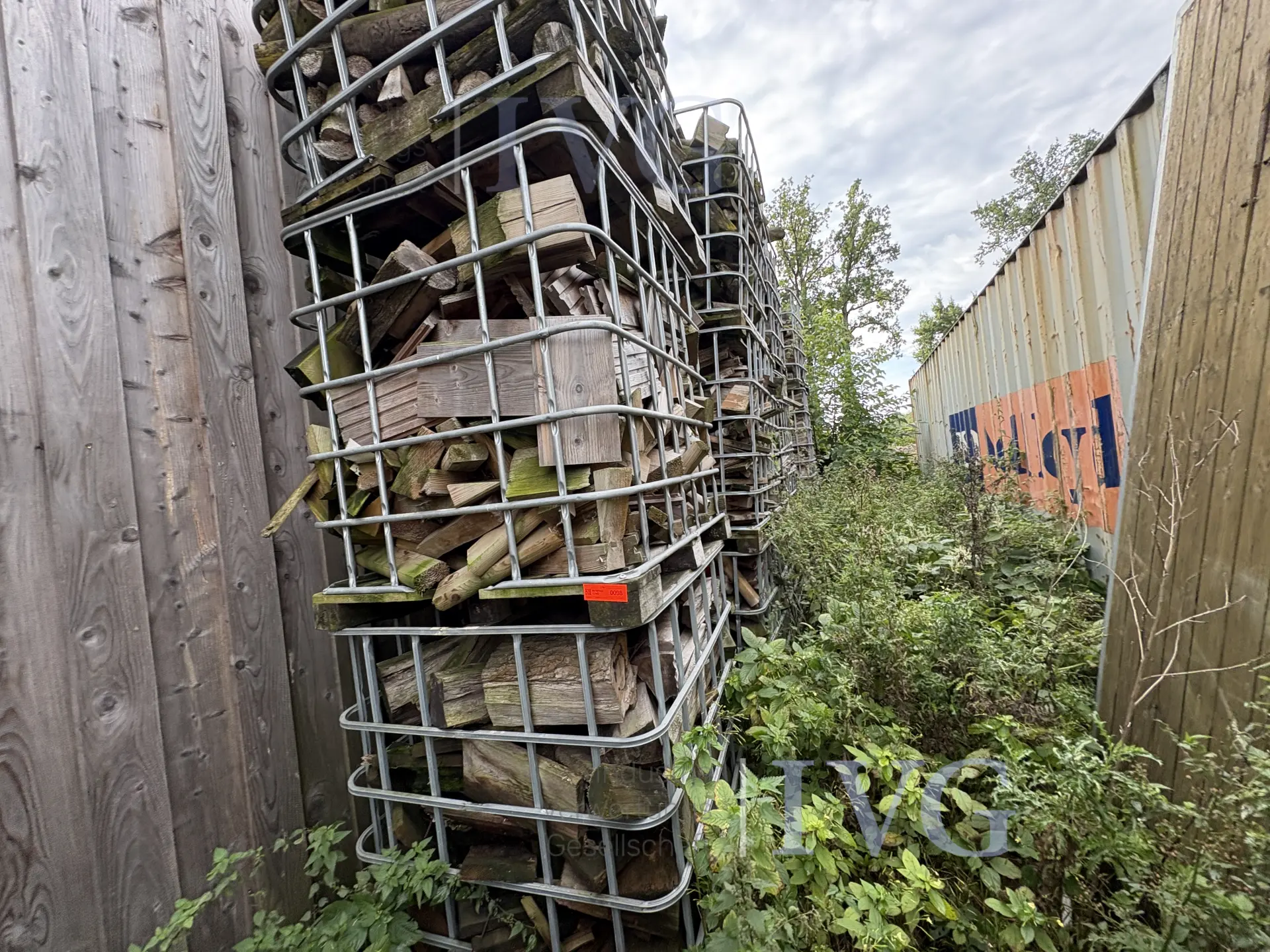 Gitterboxen Brennholz – foto 3 – kavel bij IVG, Glandorf