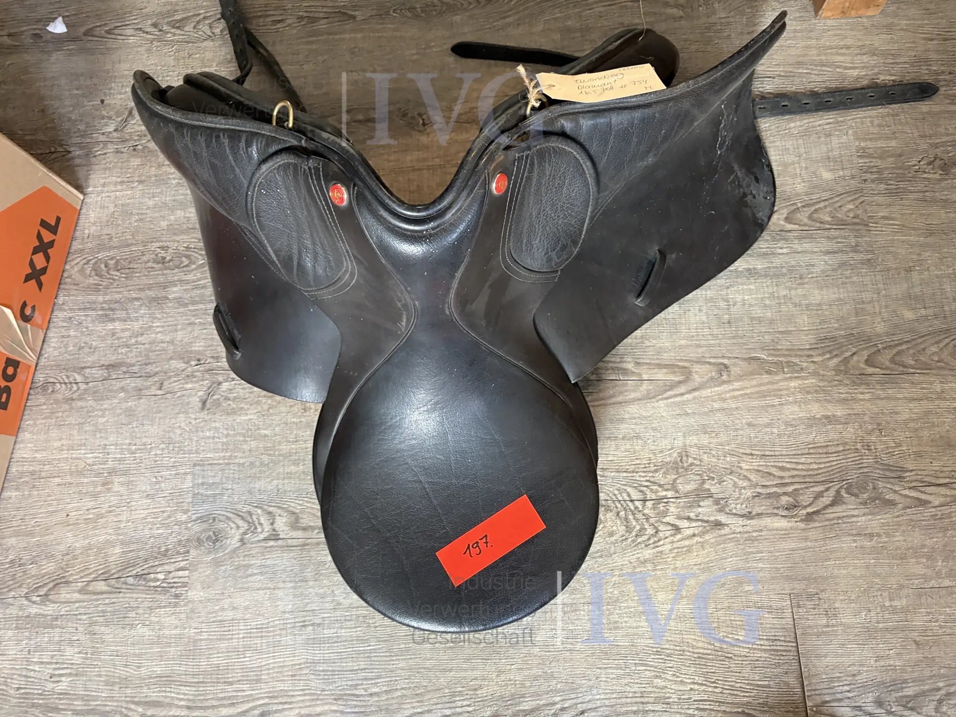 Reitsattel EURORIDING Diamant Dressur – foto 6 – kavel bij IVG, Glandorf