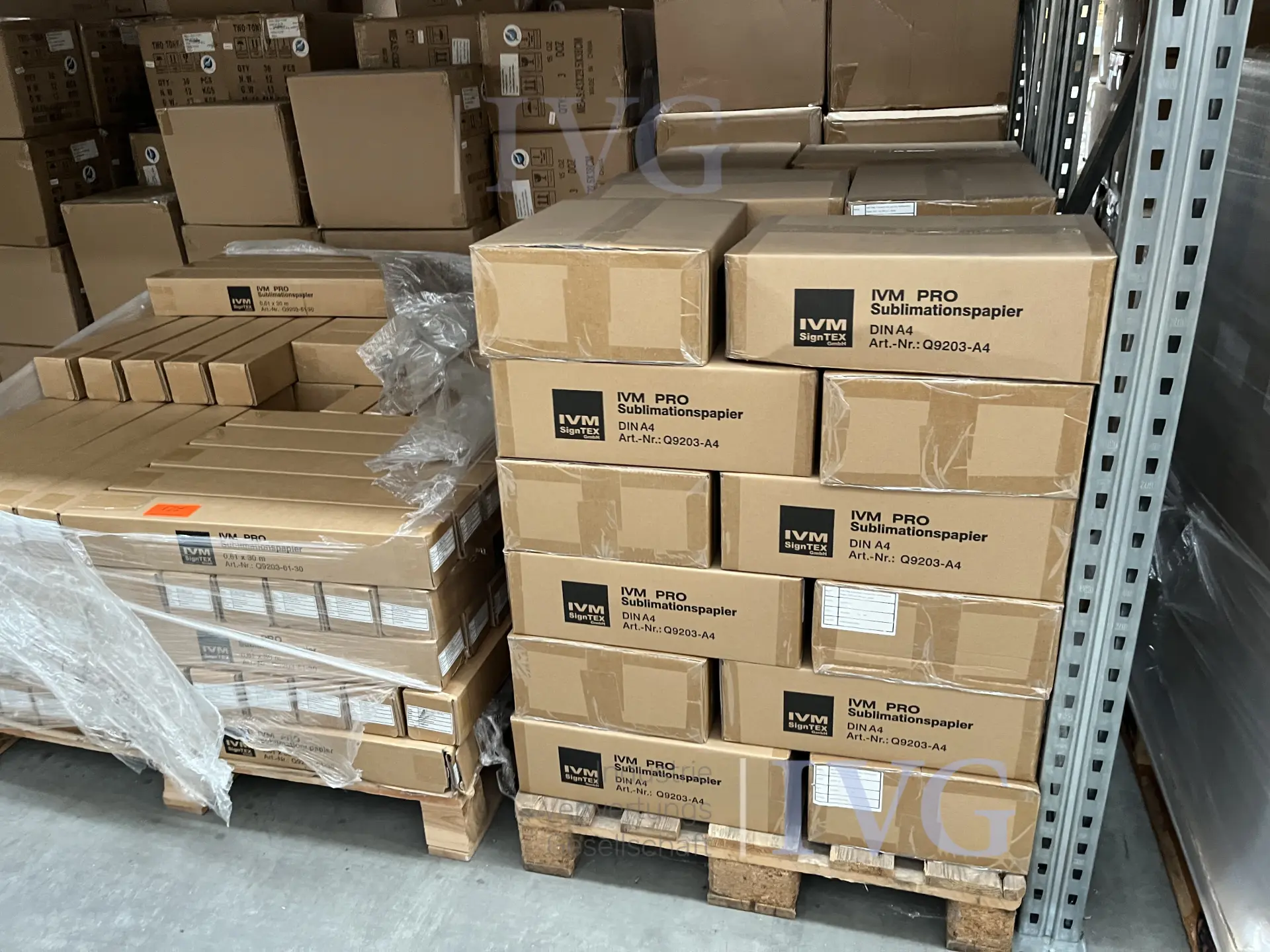 umfangreicher Posten Warenbestand Sublimationpapier – foto 6 – kavel bij IVG, Emsdetten