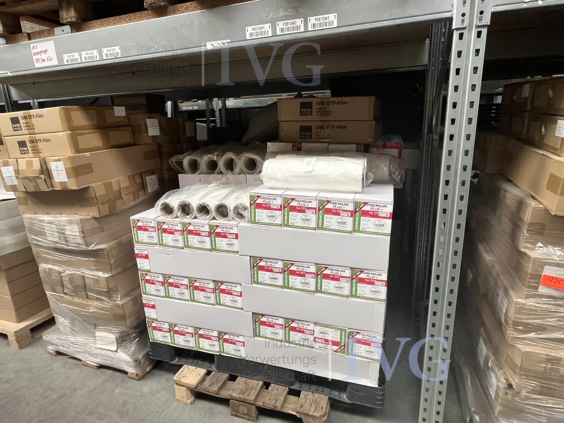 umfangreicher Posten Warenbestand Film und Druckfolie DTM – foto 9 – kavel bij IVG, Emsdetten
