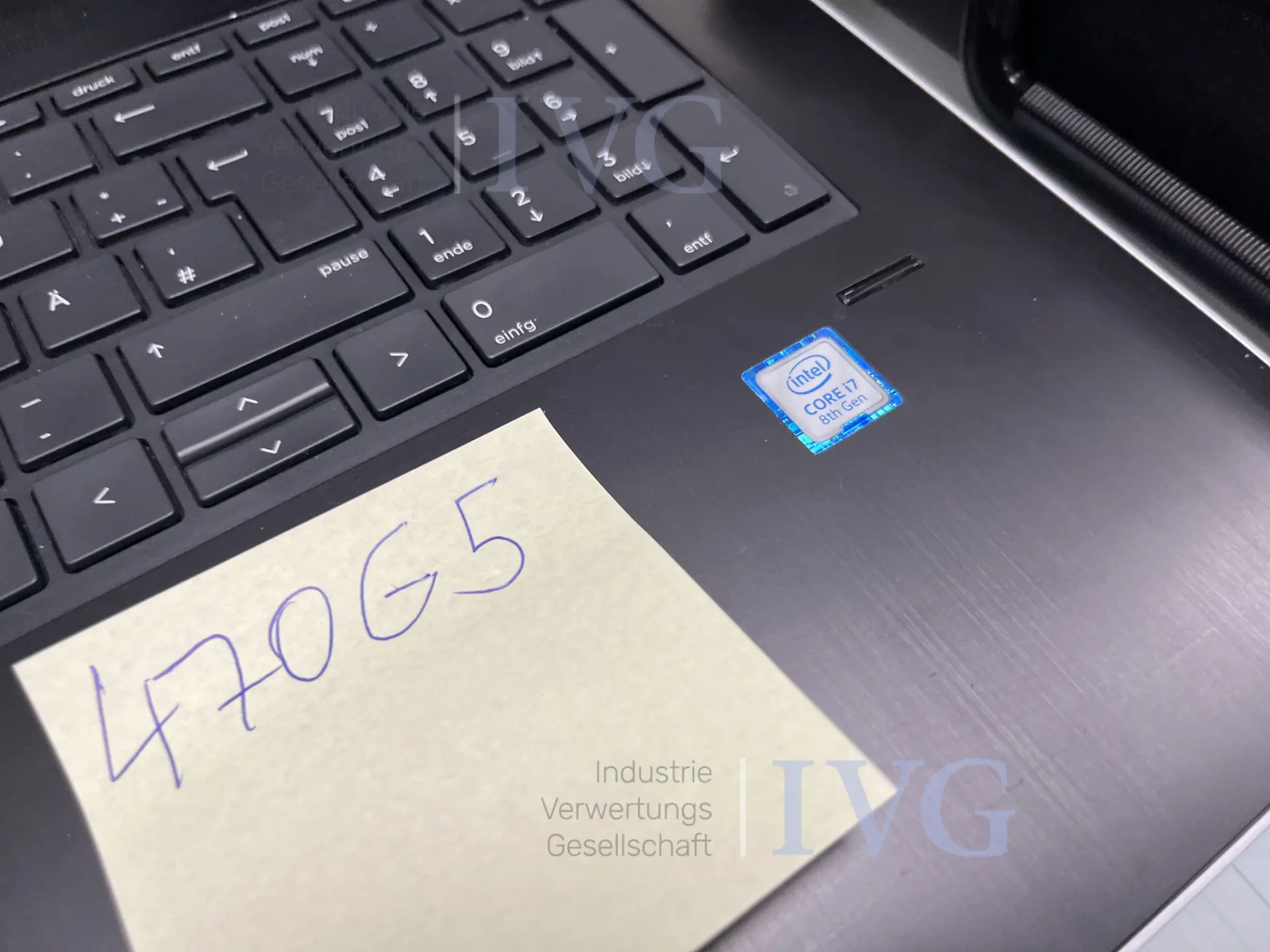 Notebook HP 470 G5 – foto 4 – kavel bij IVG, Emsdetten