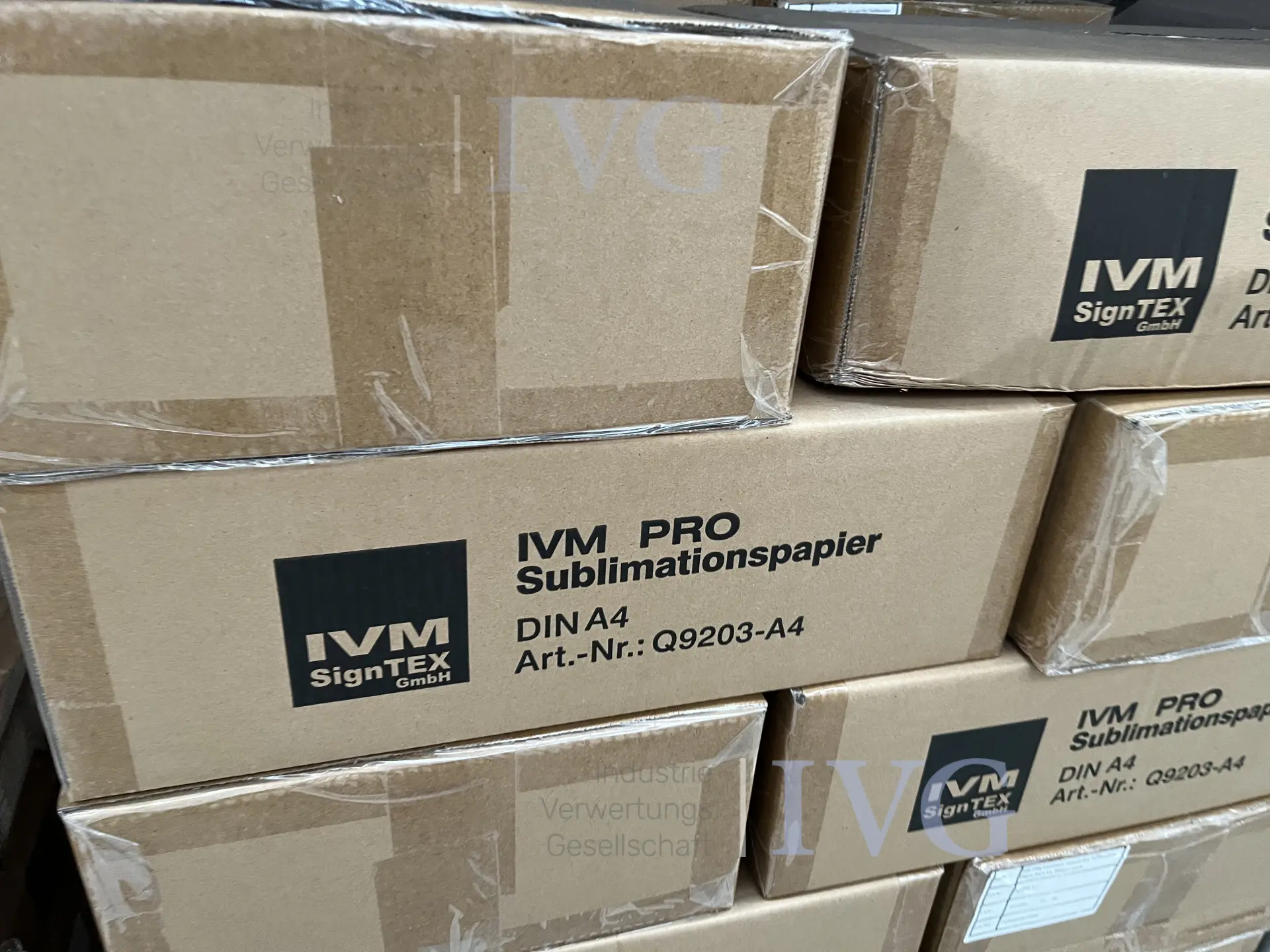 umfangreicher Posten Warenbestand Sublimationpapier – foto 7 – kavel bij IVG, Emsdetten
