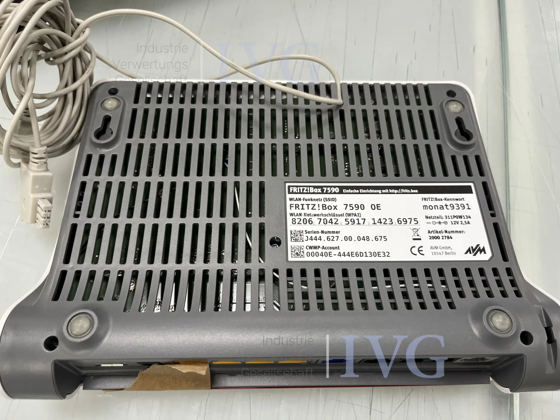 WLAN Router AVM Fritz!Box 7590 – foto 2 – kavel bij IVG, Emsdetten