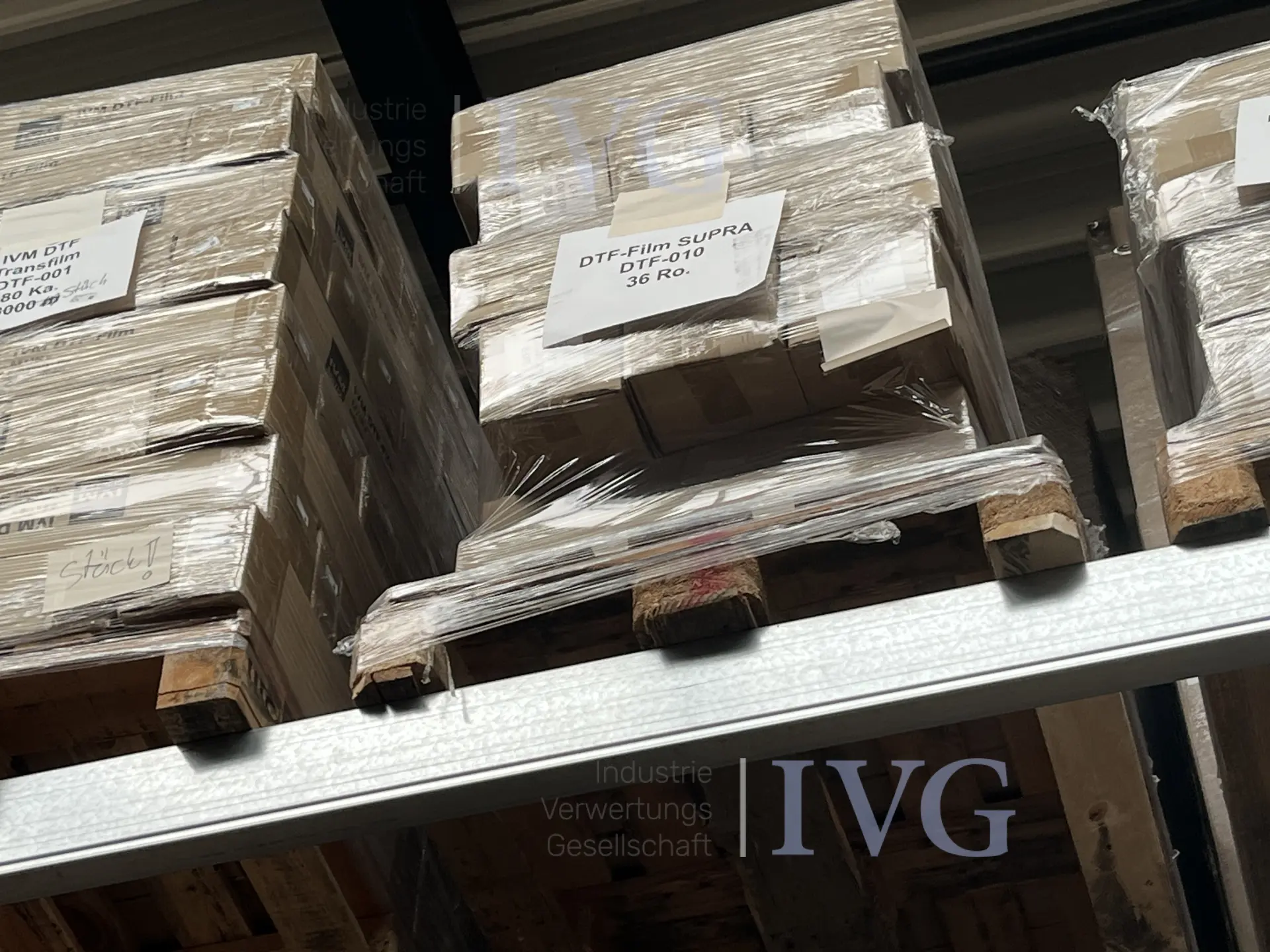 umfangreicher Posten Warenbestand Film und Druckfolie DTM – foto 8 – kavel bij IVG, Emsdetten