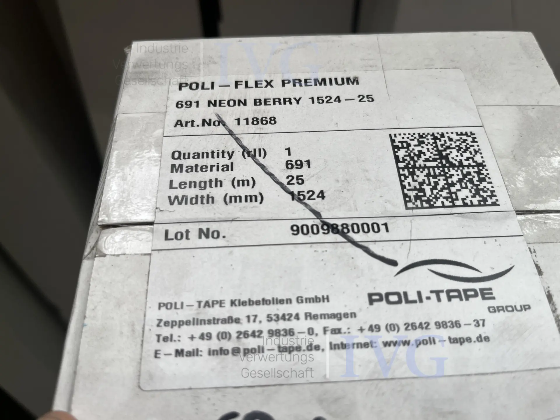 Posten Warenbestand Transferfolie POLI TAPE – foto 5 – kavel bij IVG, Emsdetten