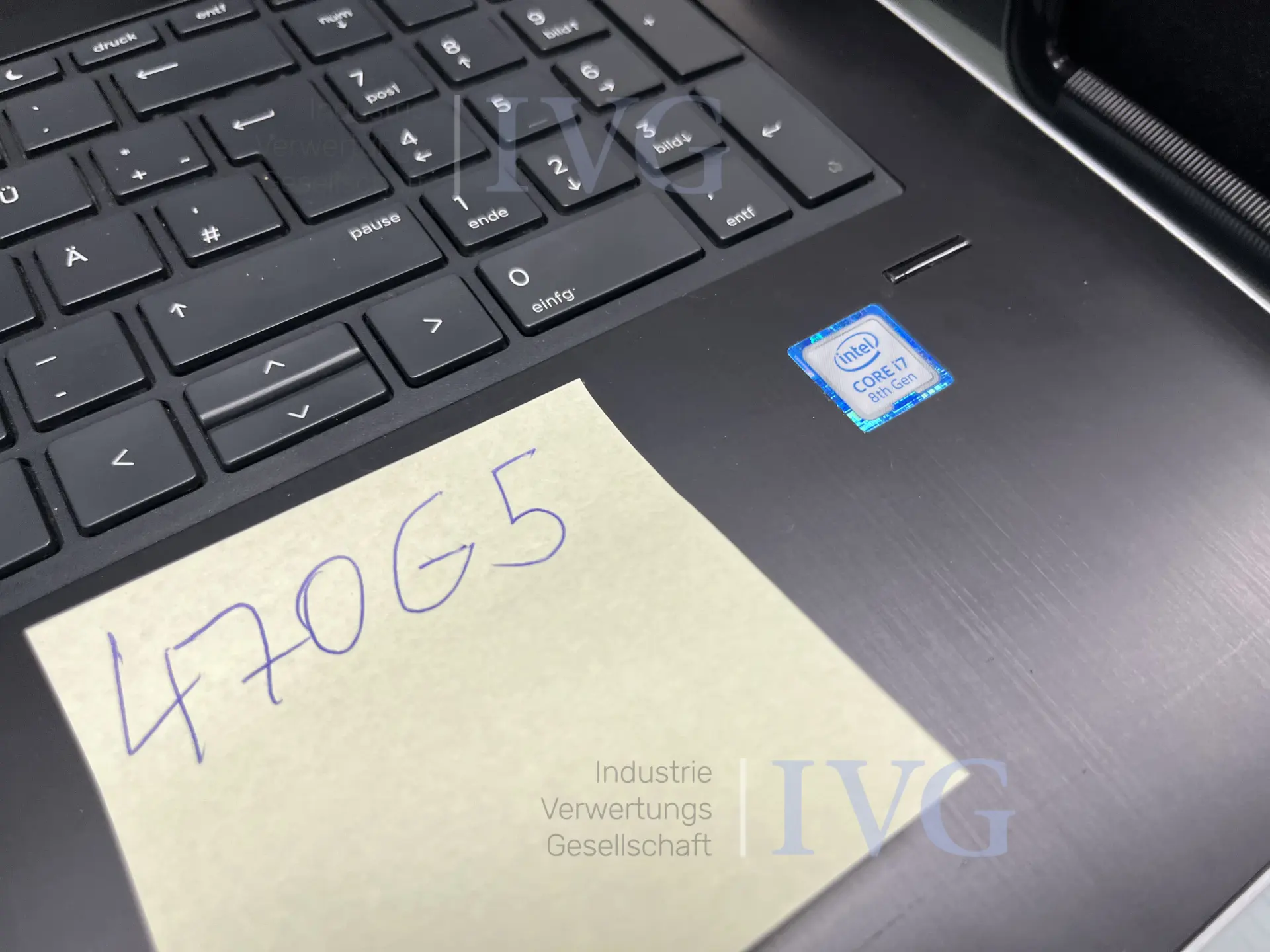 Notebook HP 470 G5 – foto 3 – kavel bij IVG, Emsdetten