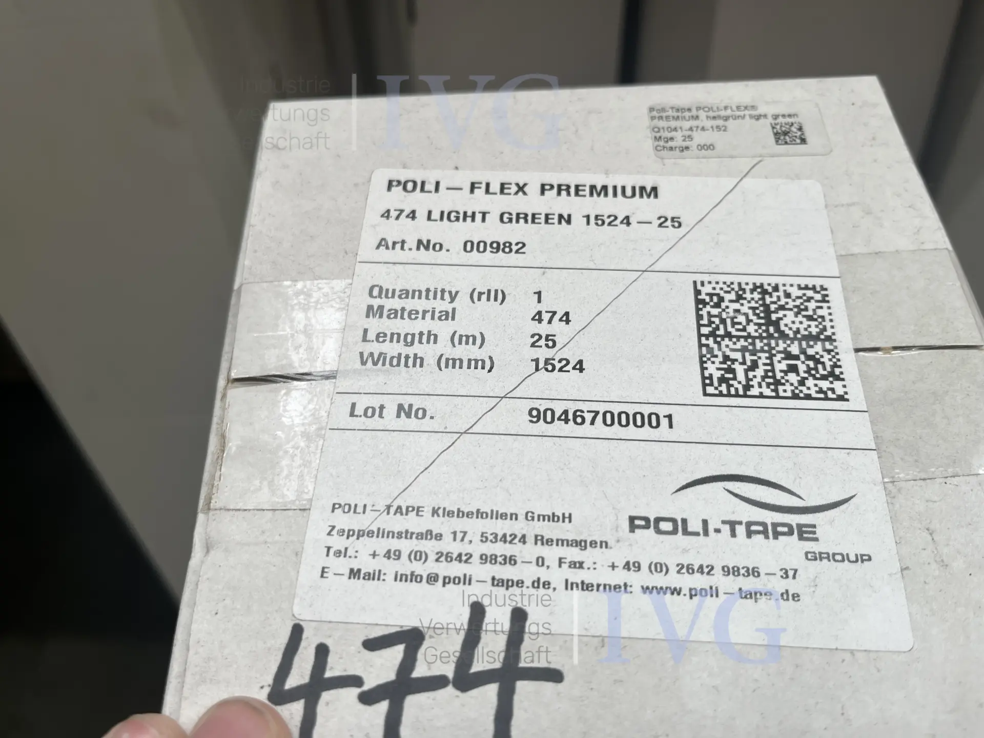 Posten Warenbestand Transferfolie POLI TAPE – foto 4 – kavel bij IVG, Emsdetten