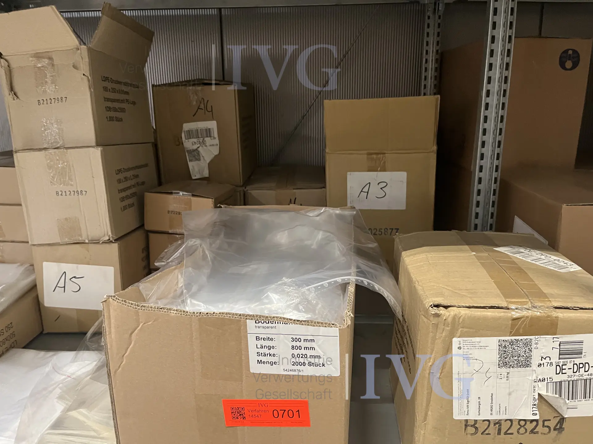Posten Verpackungsmaterial – foto 6 – kavel bij IVG, Emsdetten