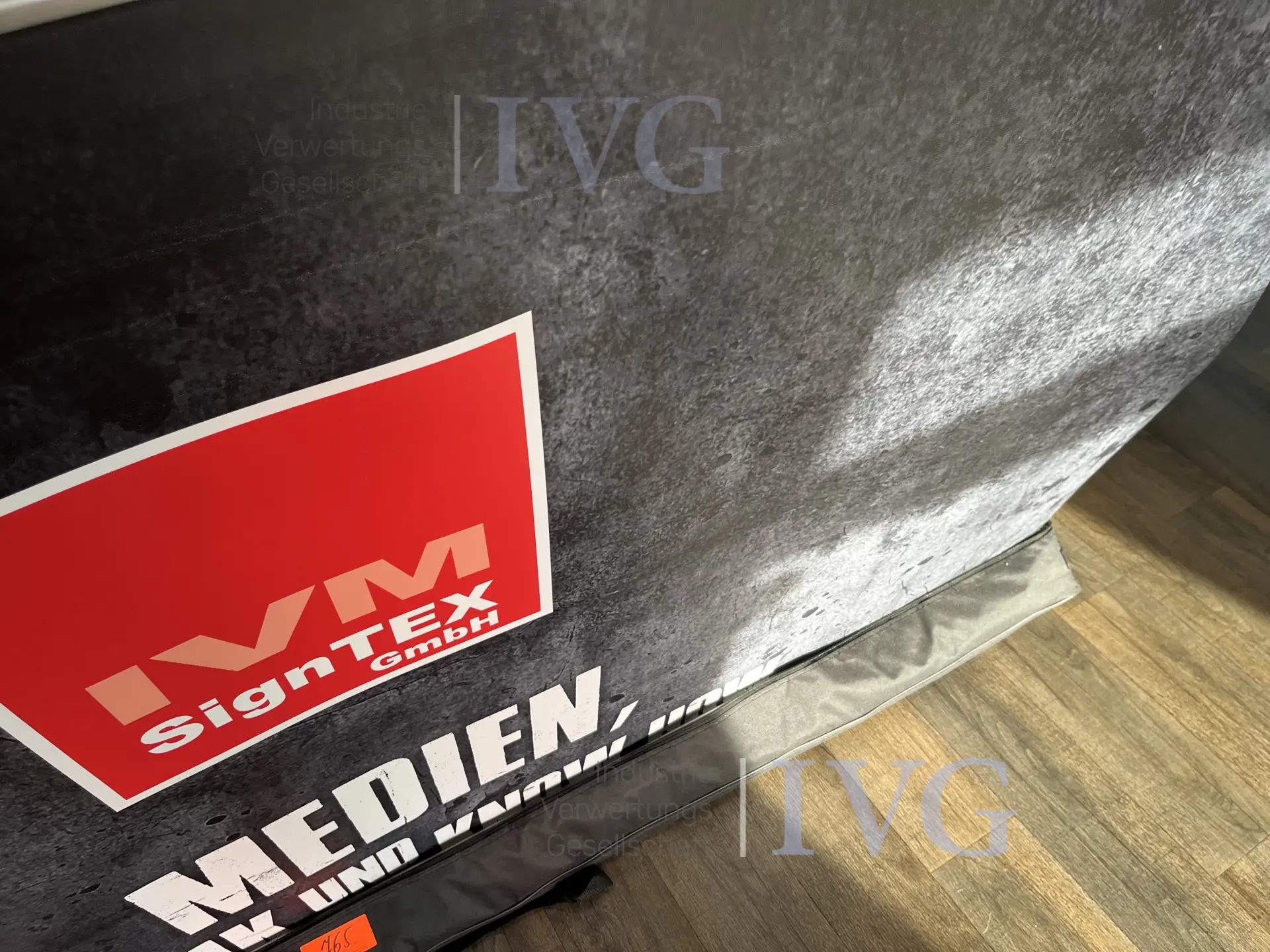 Roll-Up-Display "IVM SignTEX" – foto 5 – kavel bij IVG, Emsdetten