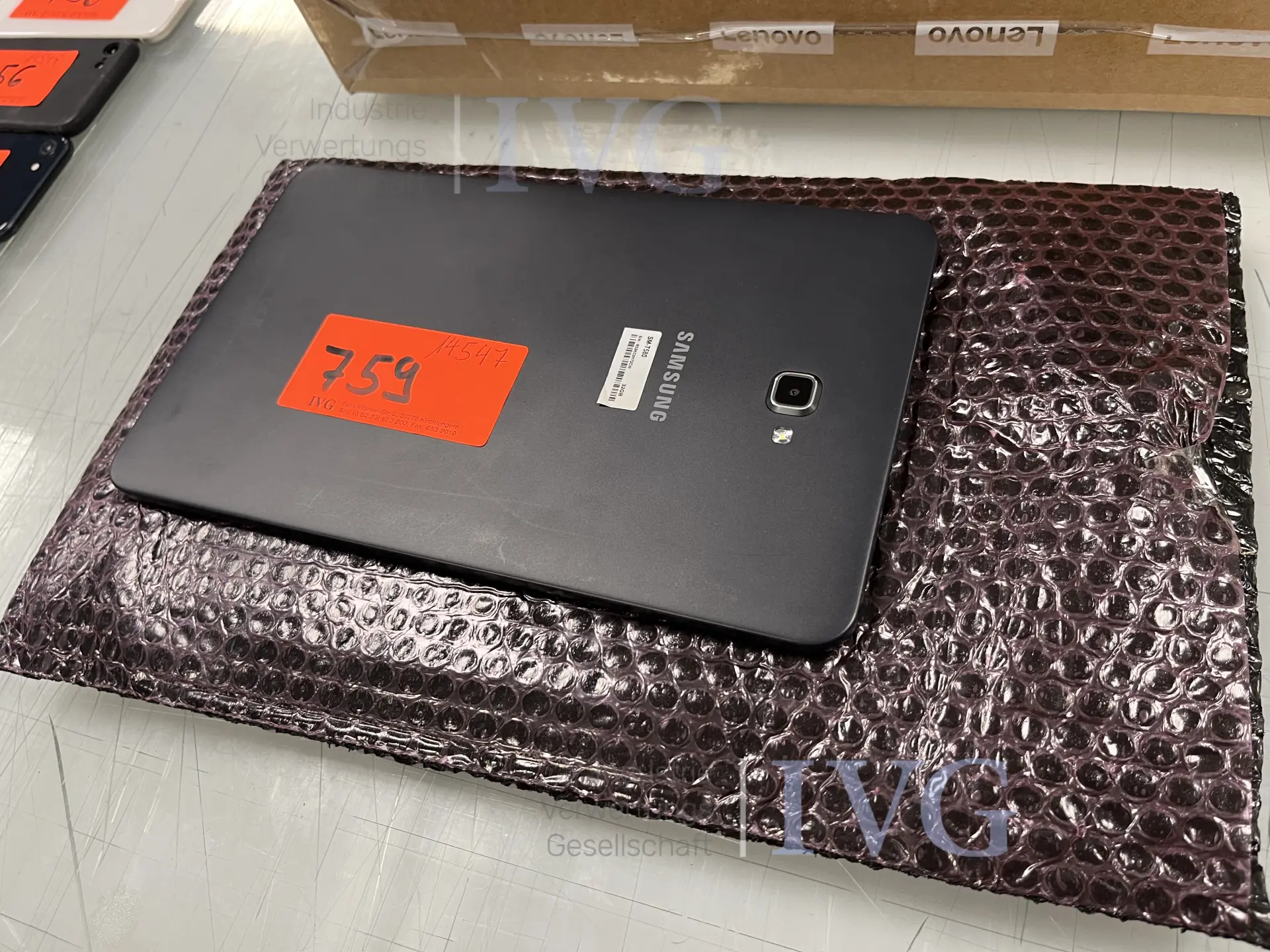Tablet SAMSUNG – foto 2 – kavel bij IVG, Emsdetten