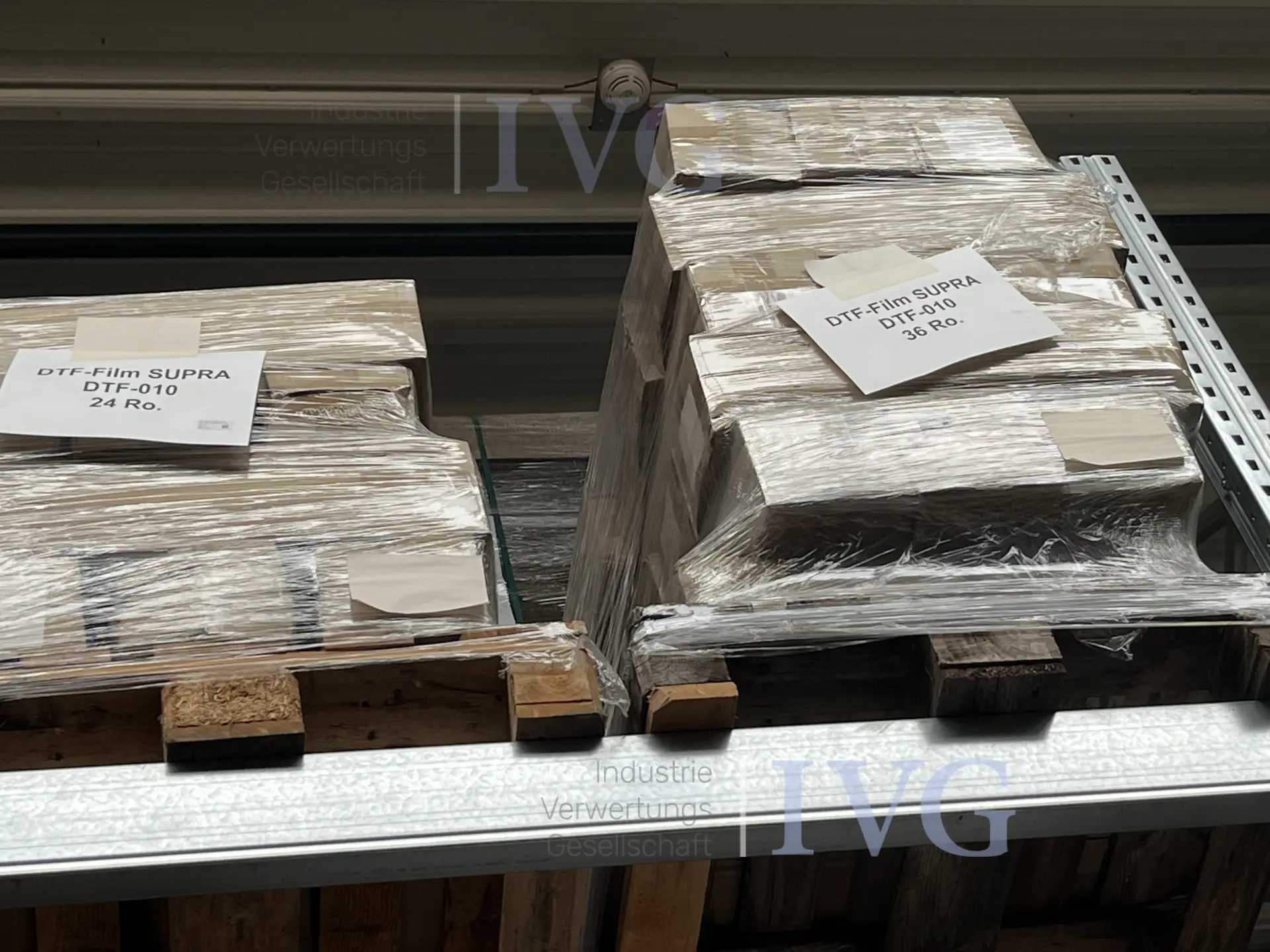 umfangreicher Posten Warenbestand Film und Druckfolie DTM – foto 7 – kavel bij IVG, Emsdetten