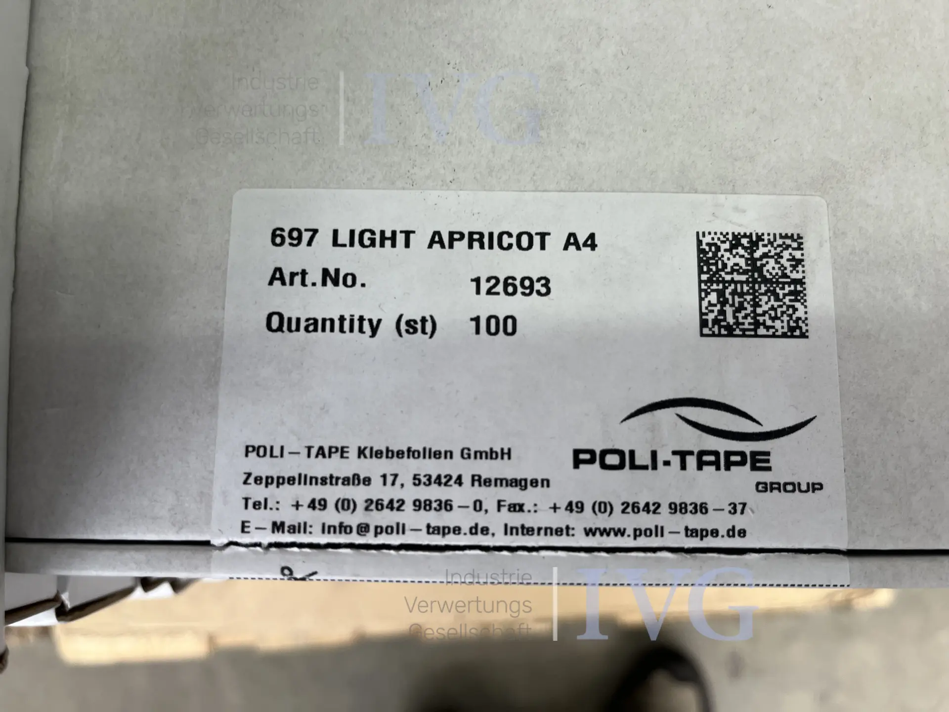 Posten Warenbestand Transferfolie POLI TAPE – foto 10 – kavel bij IVG, Emsdetten