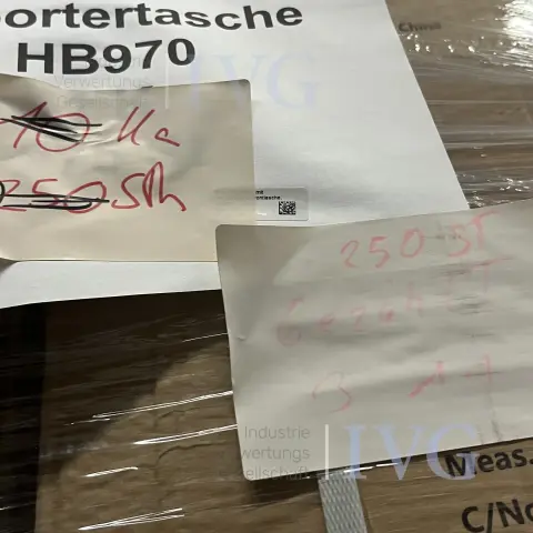 Партия товарного запаса сублимационных изделий