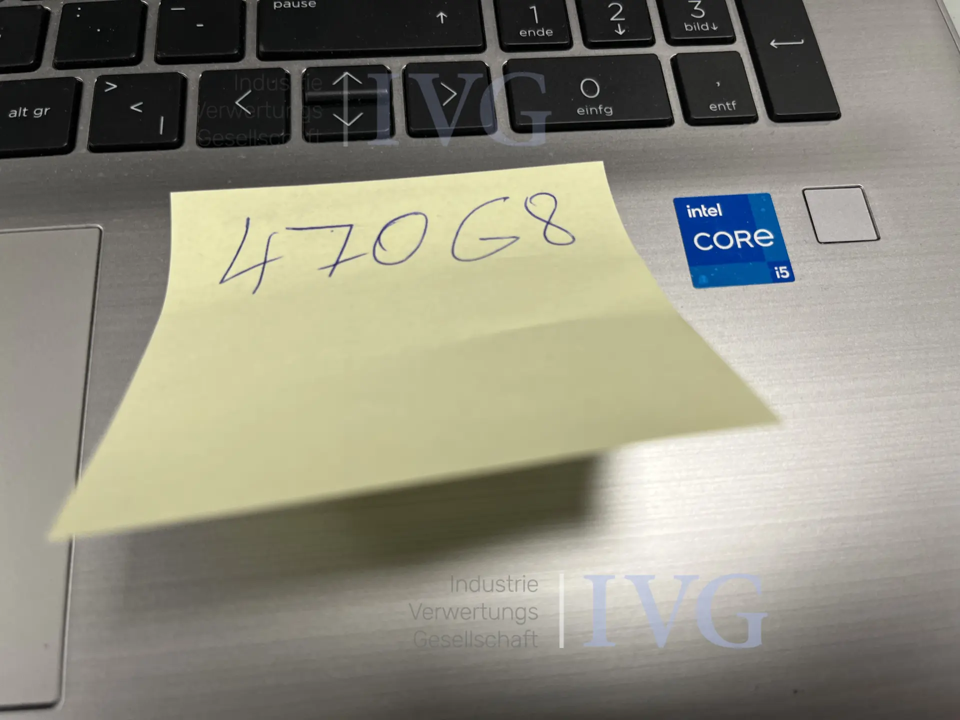 Notebook HP 470 G8 – foto 3 – kavel bij IVG, Emsdetten