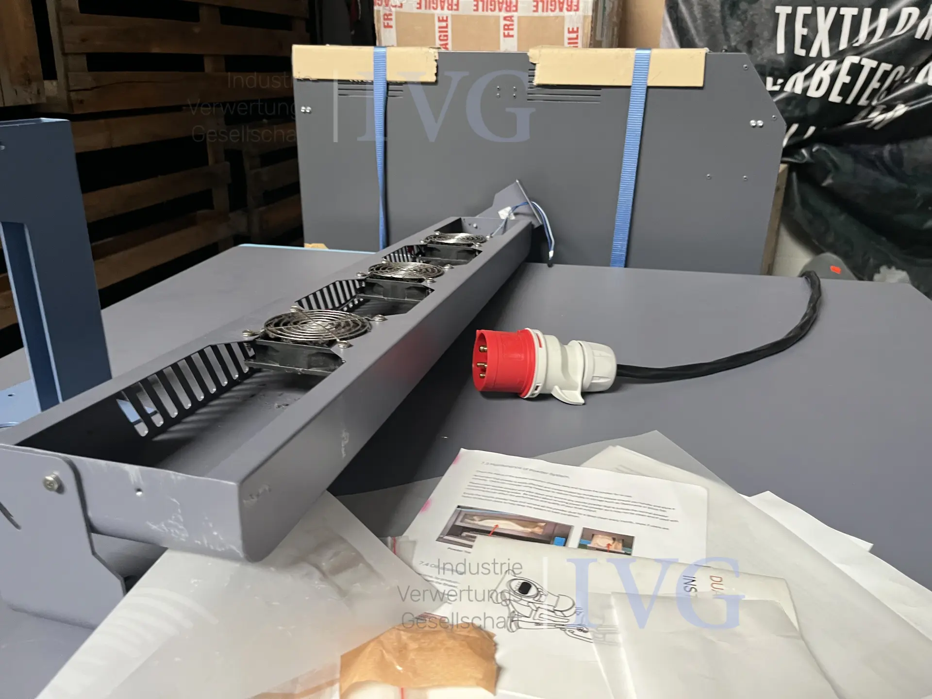 automatische Bepulverungs- und Fixiermaschine – foto 6 – kavel bij IVG, Emsdetten