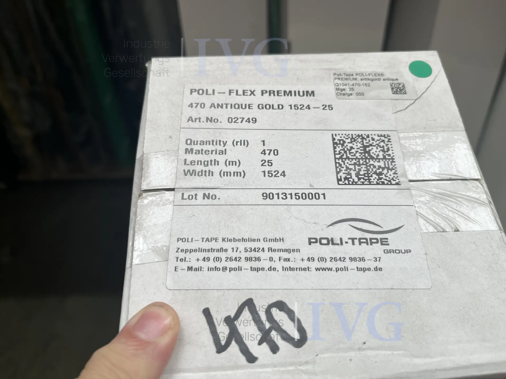 Posten Warenbestand Transferfolie POLI TAPE – foto 3 – kavel bij IVG, Emsdetten